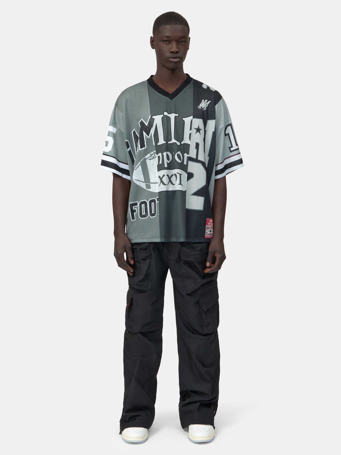 PANTALÓN DE CARGA MULTIBOLSILLO - Negro