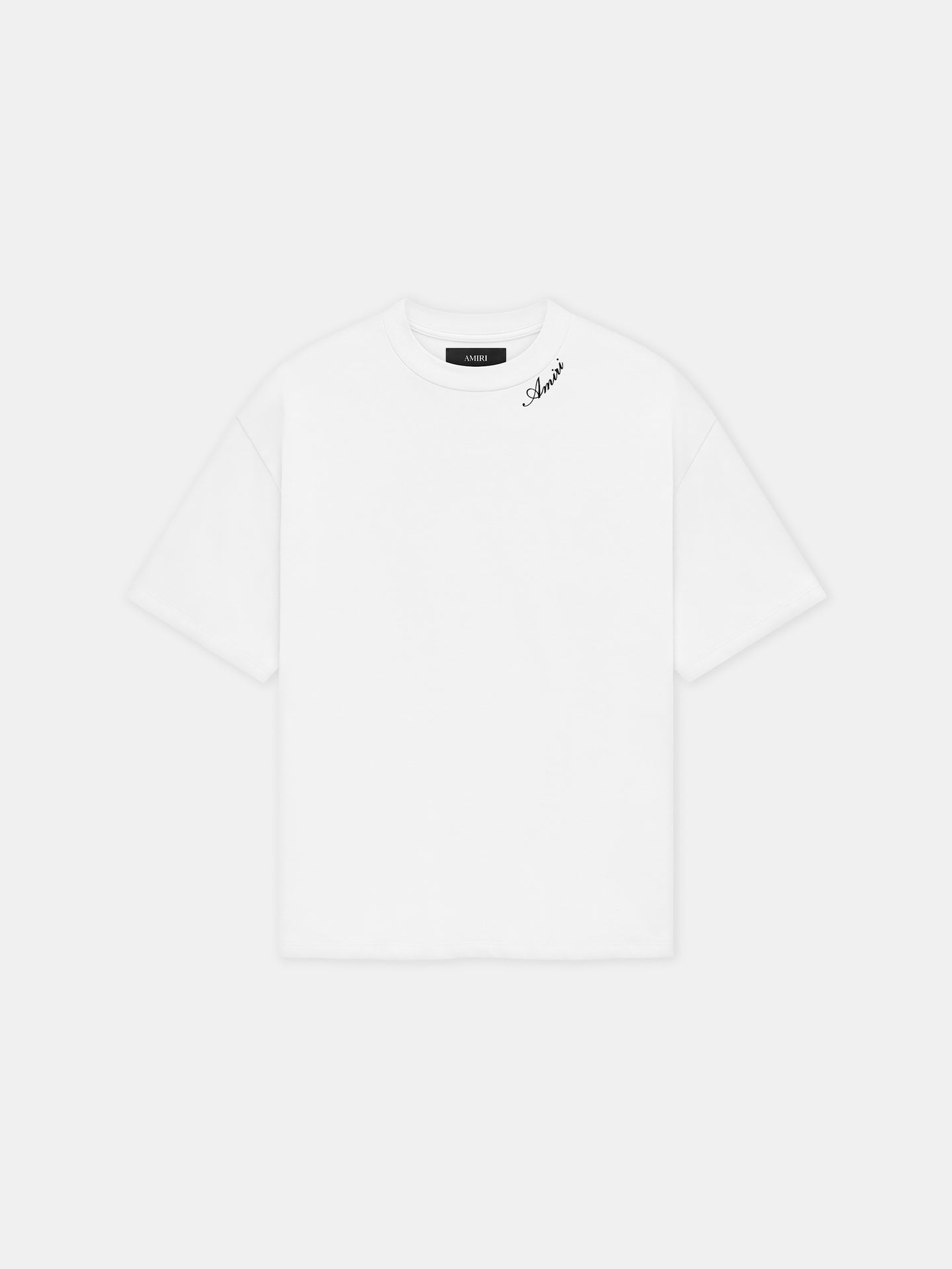 CAMISETA AMIRI SCRIPT SKATER - Blanco
