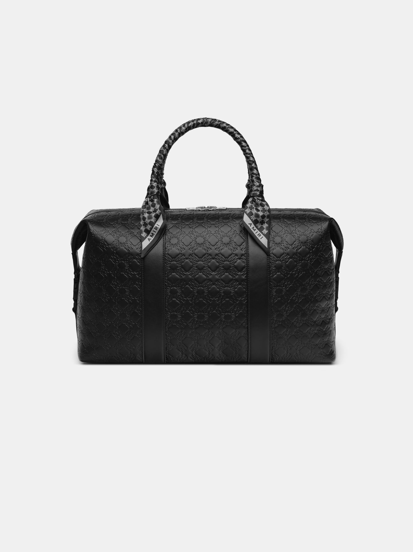 MA QUAD LEATHER DUFFLE BAG - Negro