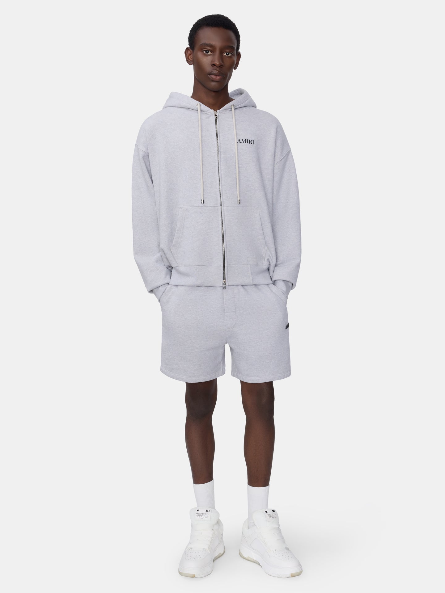 PANTALÓN DE SWEAT TIPO PULL-ON RELAJADO - GRIS MATE