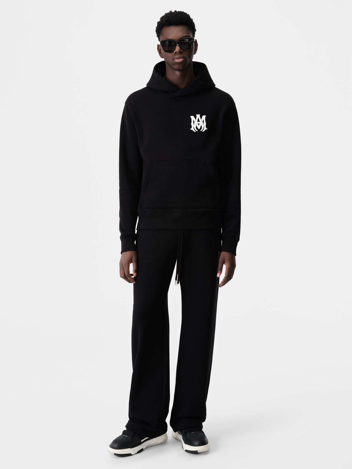 CHAMARRA CON LOGO MA CORE - Negro