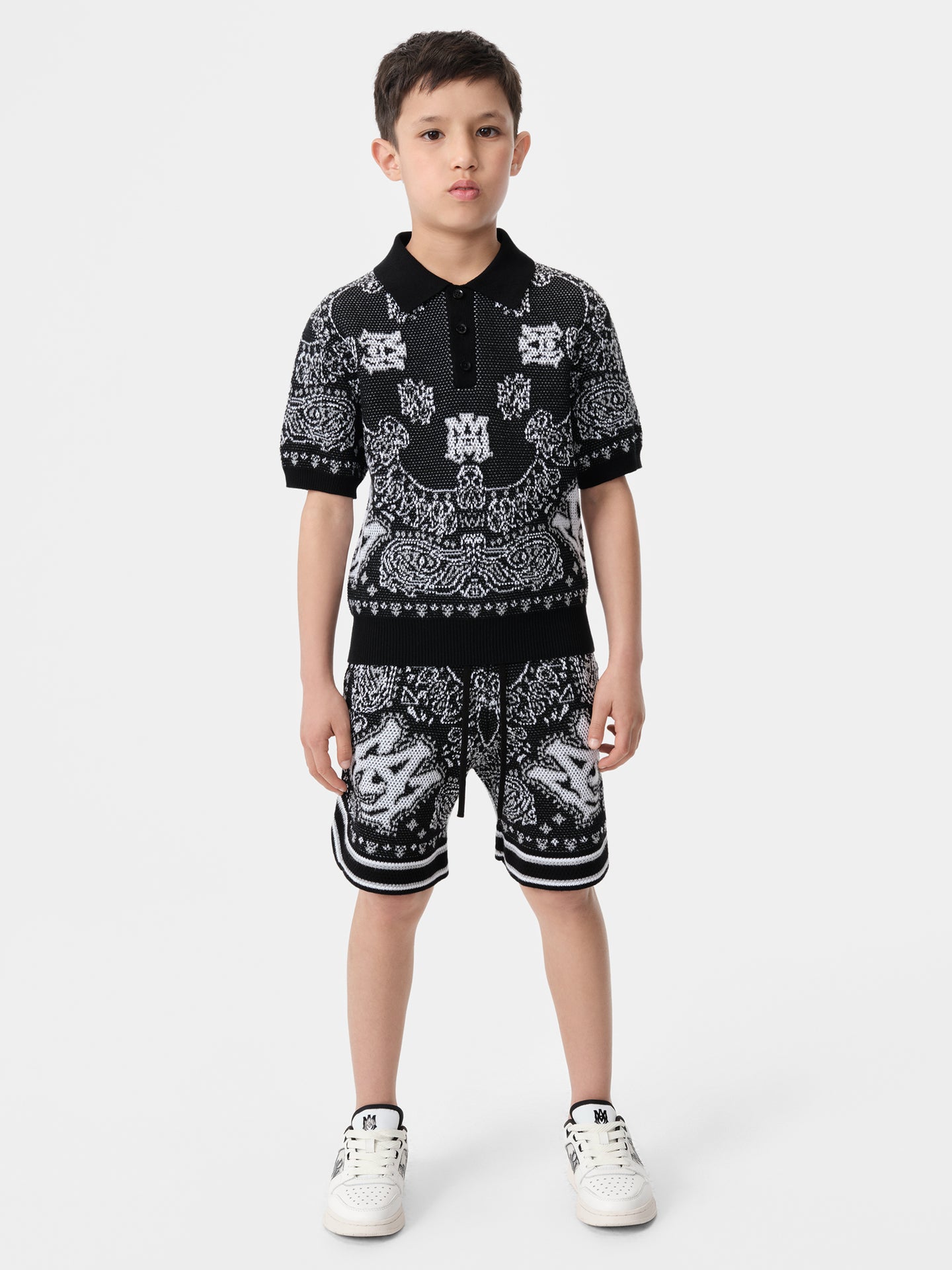 KIDS - POLERA BANDANA PARA NIÑOS - Negro