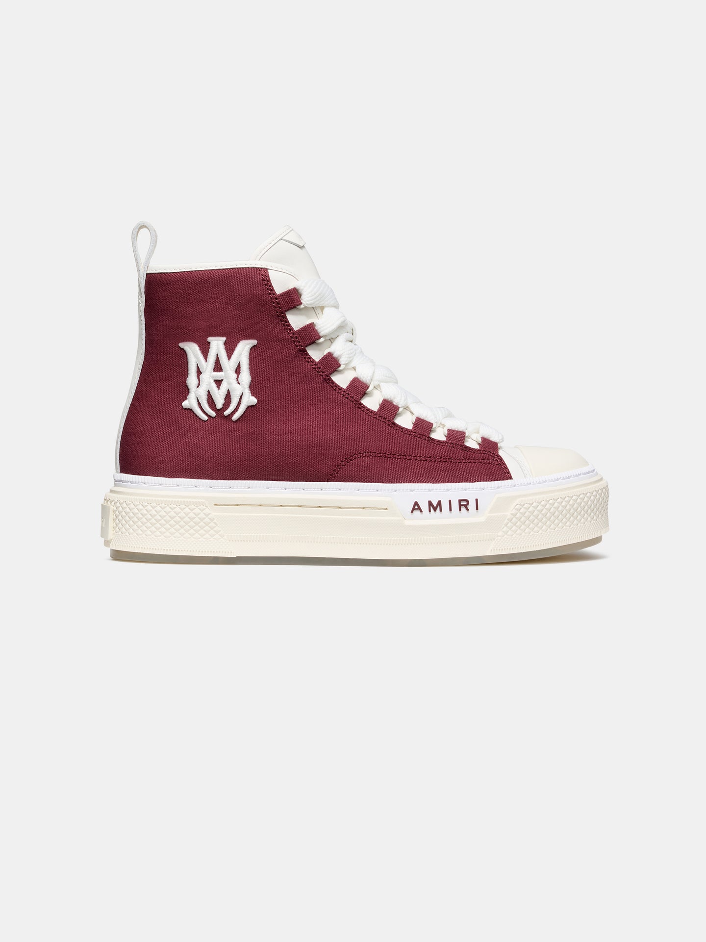 MUJER - ZAPATILLAS MA COURT HI - BORDO