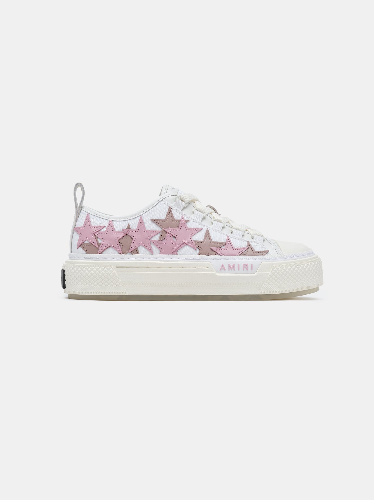 MUJER - WOMEN'S STARS COURT LOW - BLANCO/ROSADO