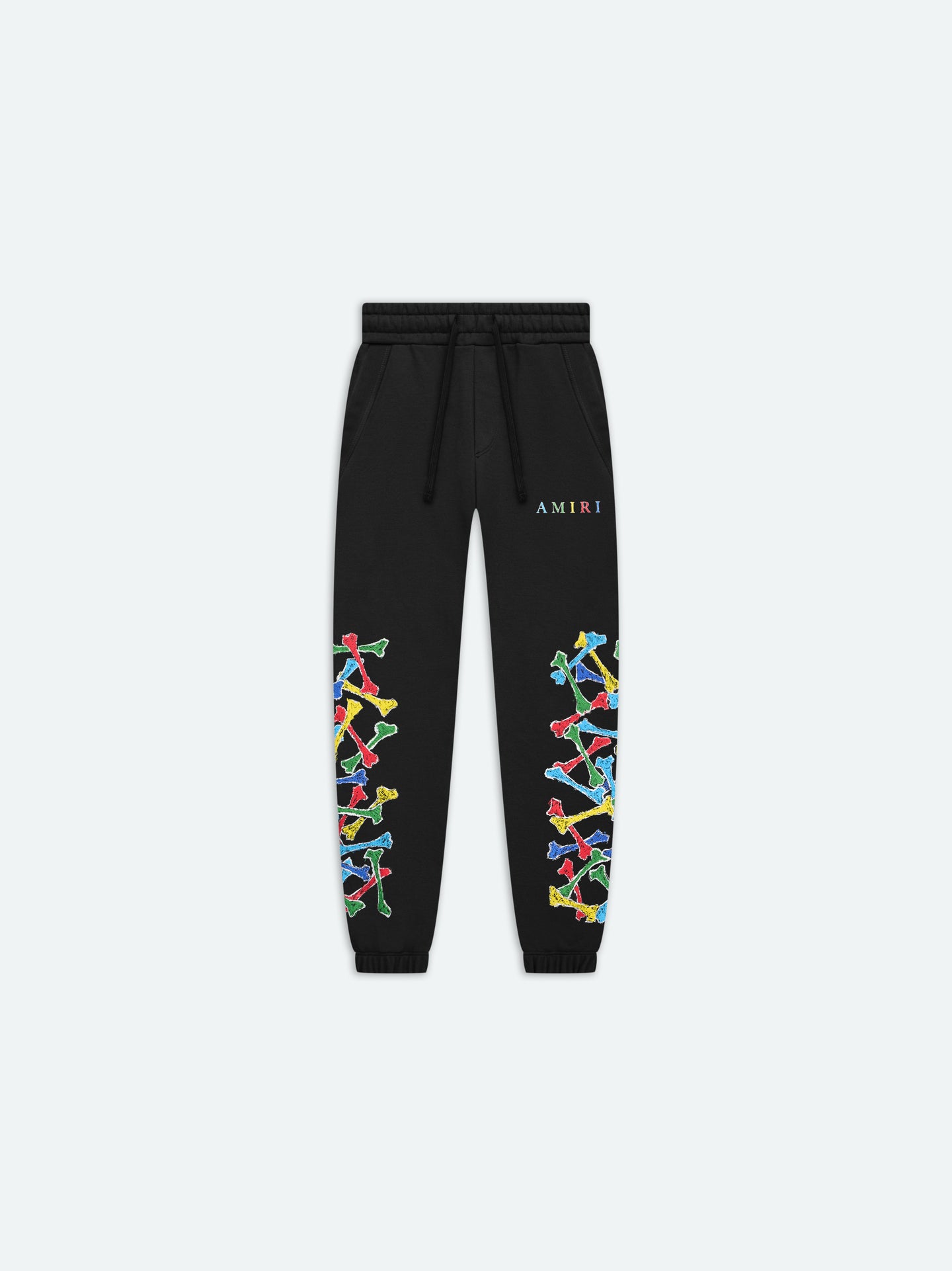 KIDS - Pantalón de chándal Amiri Bones Scribble - Negro