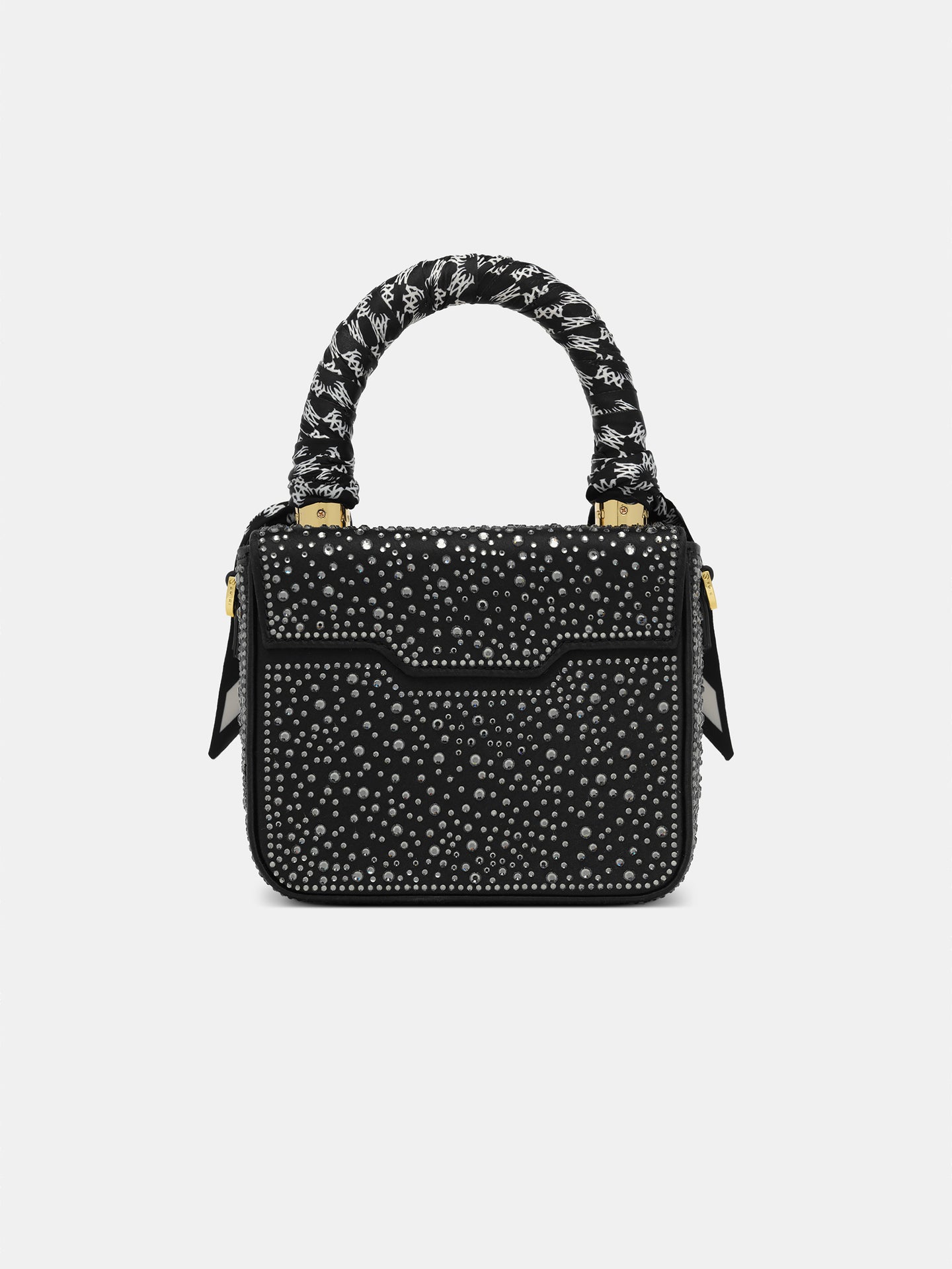 MUJER - BOLSA MICRO MA CON CRISTALES - Negro