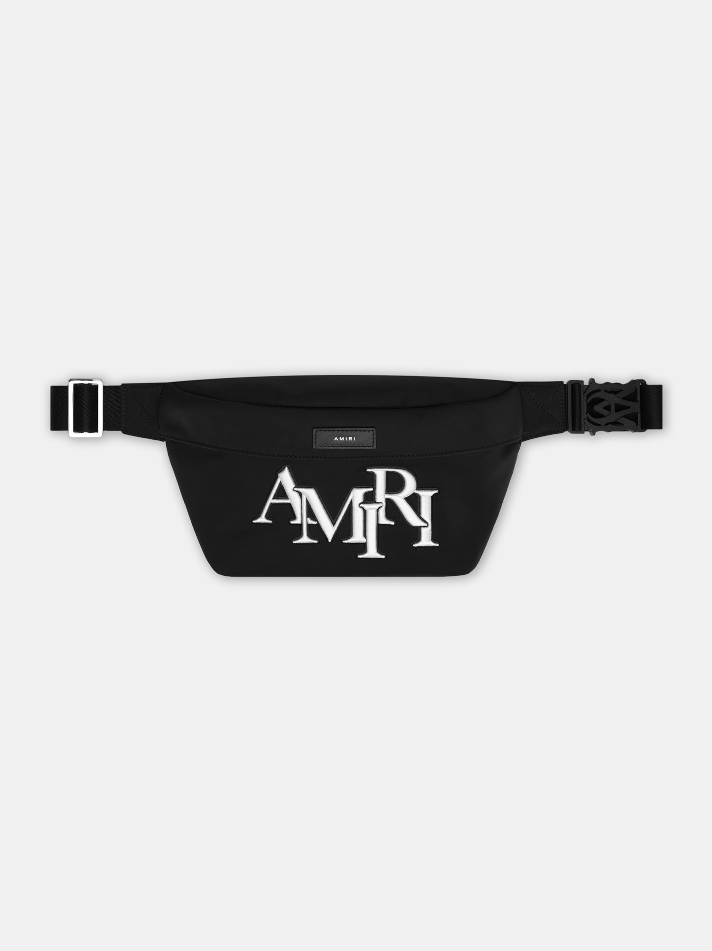 BOLSA DE CINTURA AMIRI STAGGERED - NEGRO