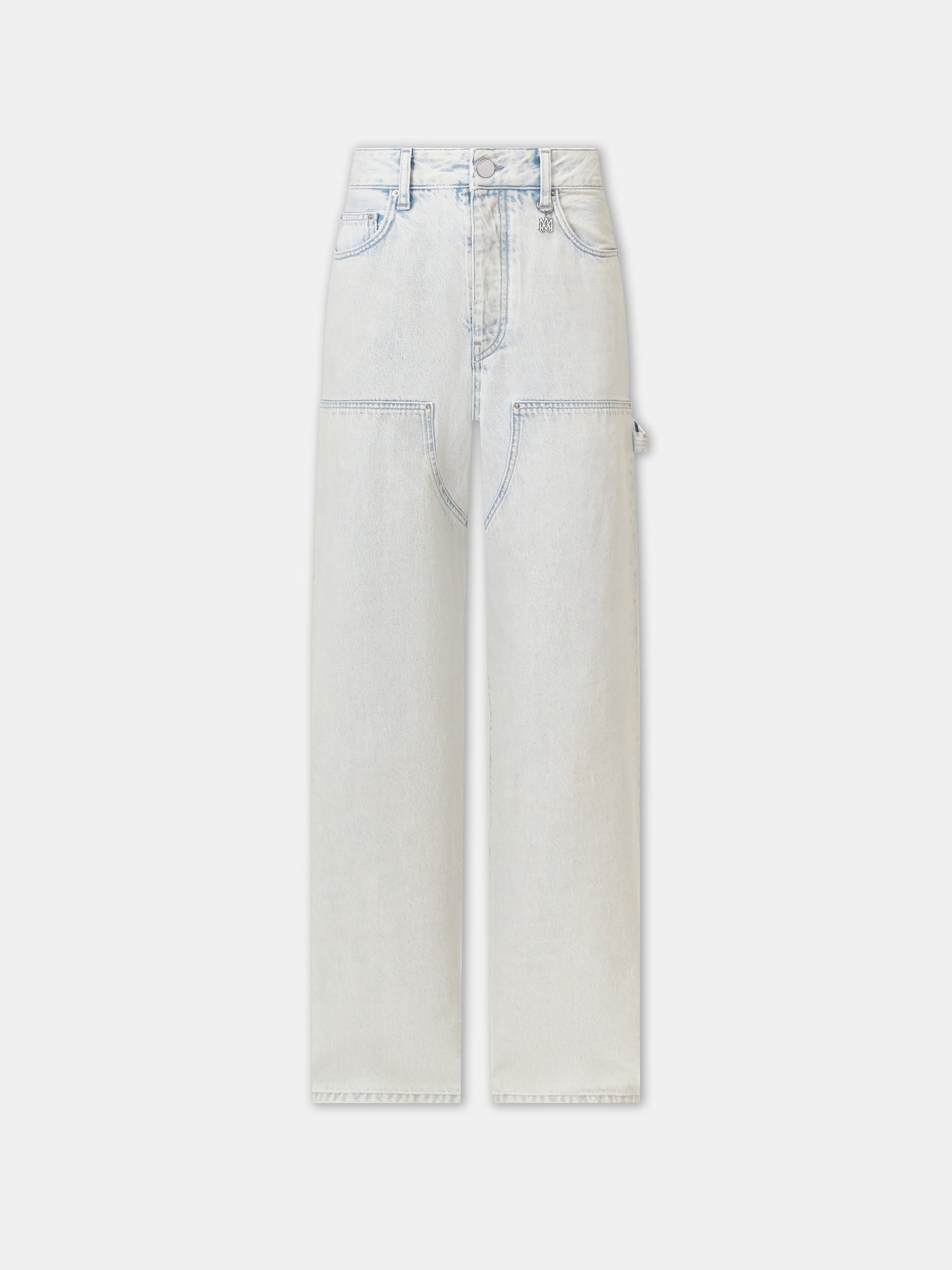MUJER - PANTALÓN CARPENTER DE MUJER - Azul Indigo Desgastado