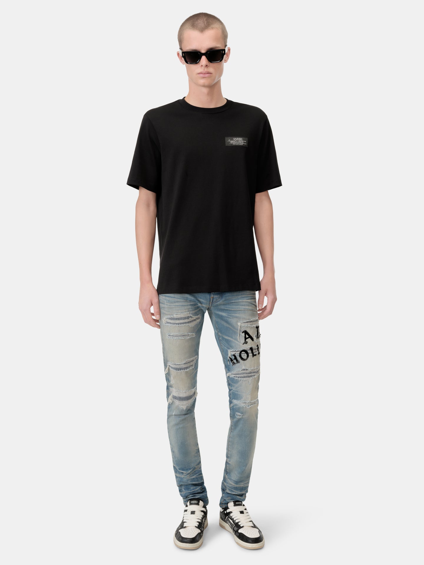 CAMISETA AMIRI SPIRIT - Negro