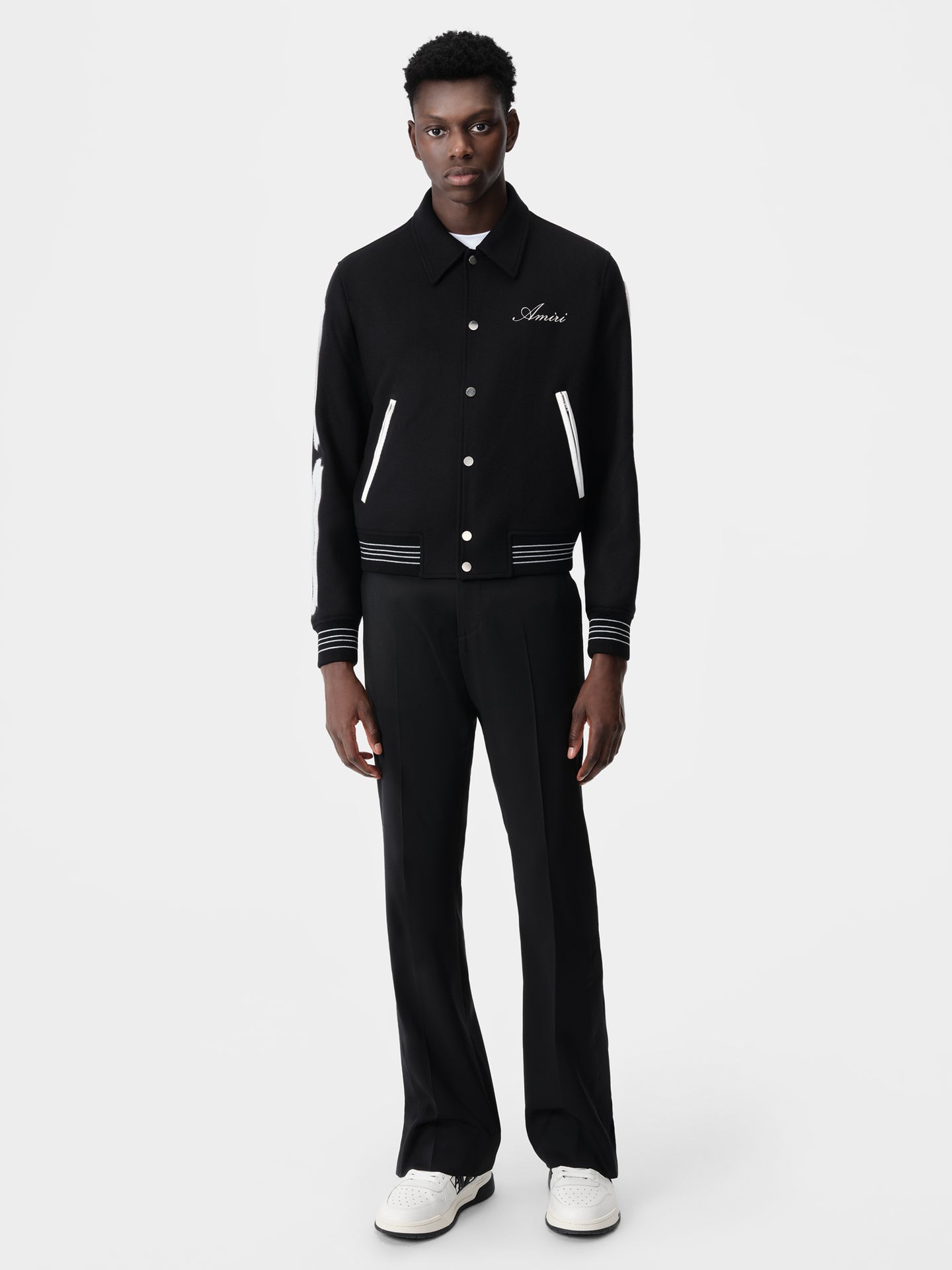 CHAQUETA BONES - NEGRO BLANCO