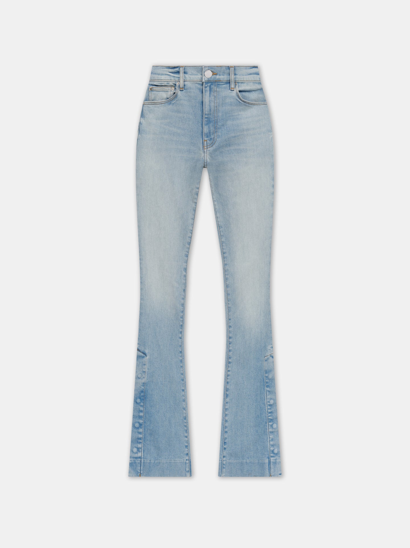 MUJER - PANTALÓN KICK FLARE PARA MUJER - Azul Indigo Claro