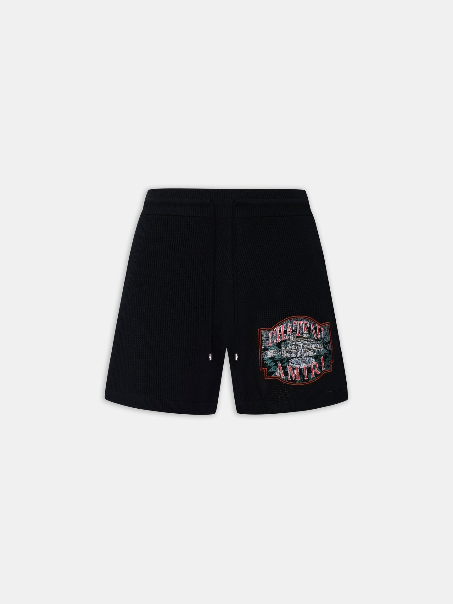 CHATEAU AMIRI CROCHET SHORT - Negro