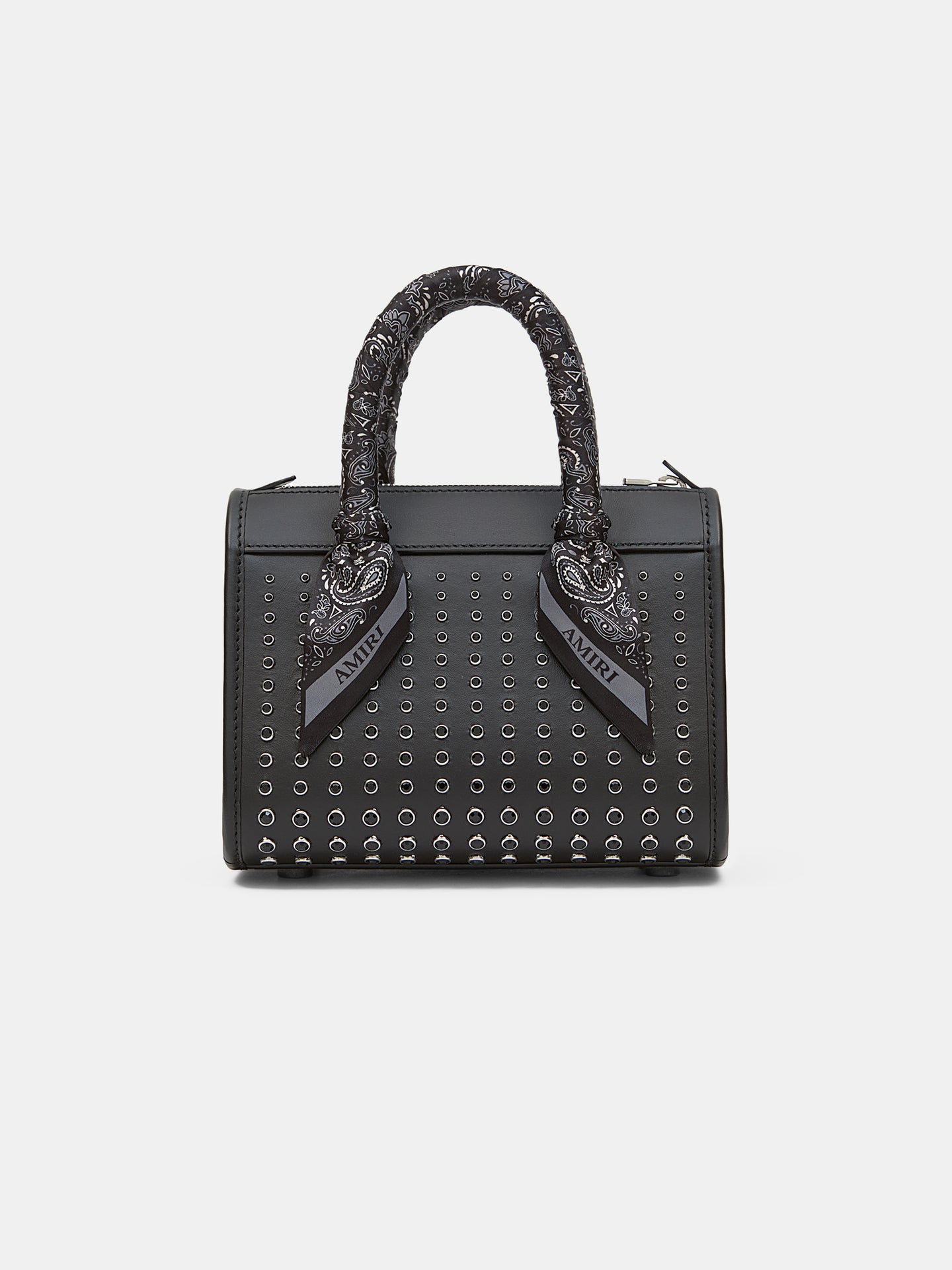 MUJER - BOLSA MICRO TRIÁNGULO CON PUNTOS - Negro