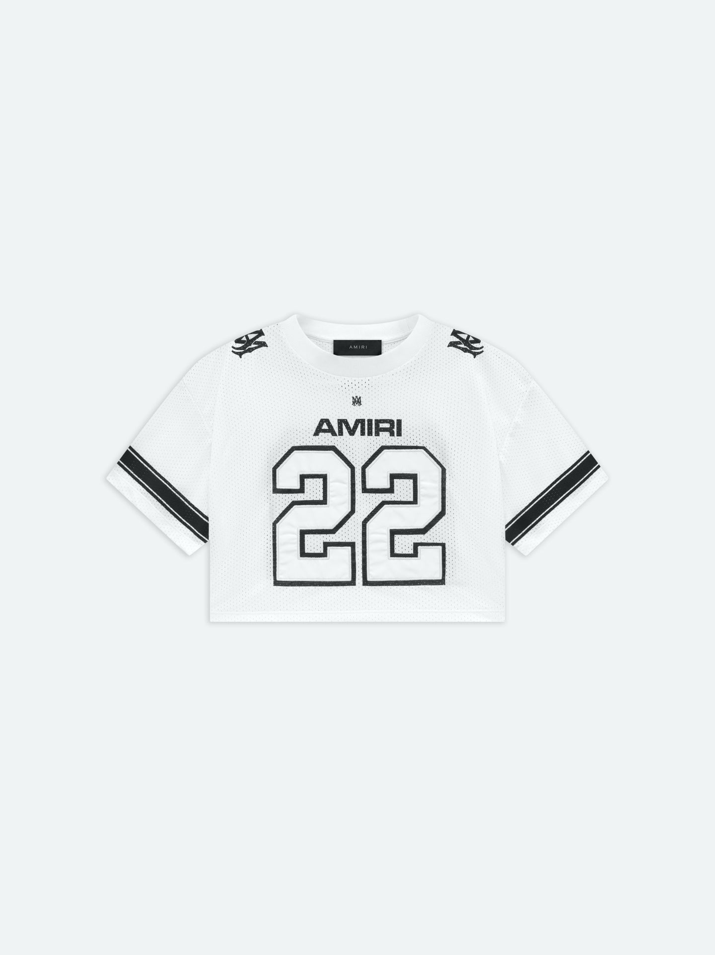 MUJER - CAMISETA MESH ACORTADA 22 PARA MUJER - BLANCO