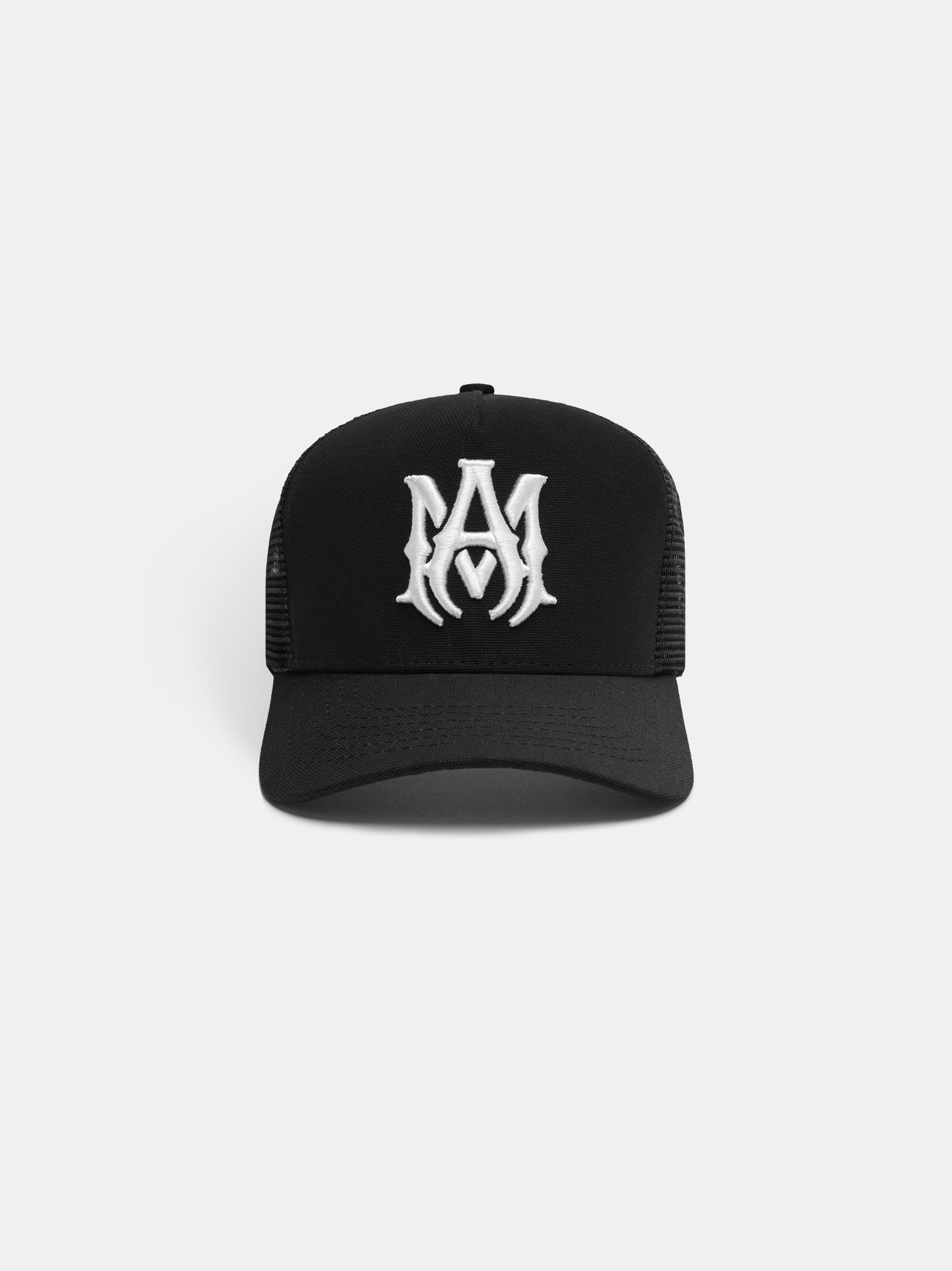 Sombrero Trucker con Logotipo MA - Negro/Blanco