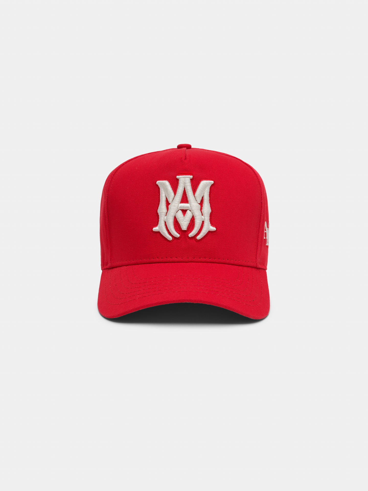 MA STAGGERED AMIRI FULL CANVAS HAT - Rojo
