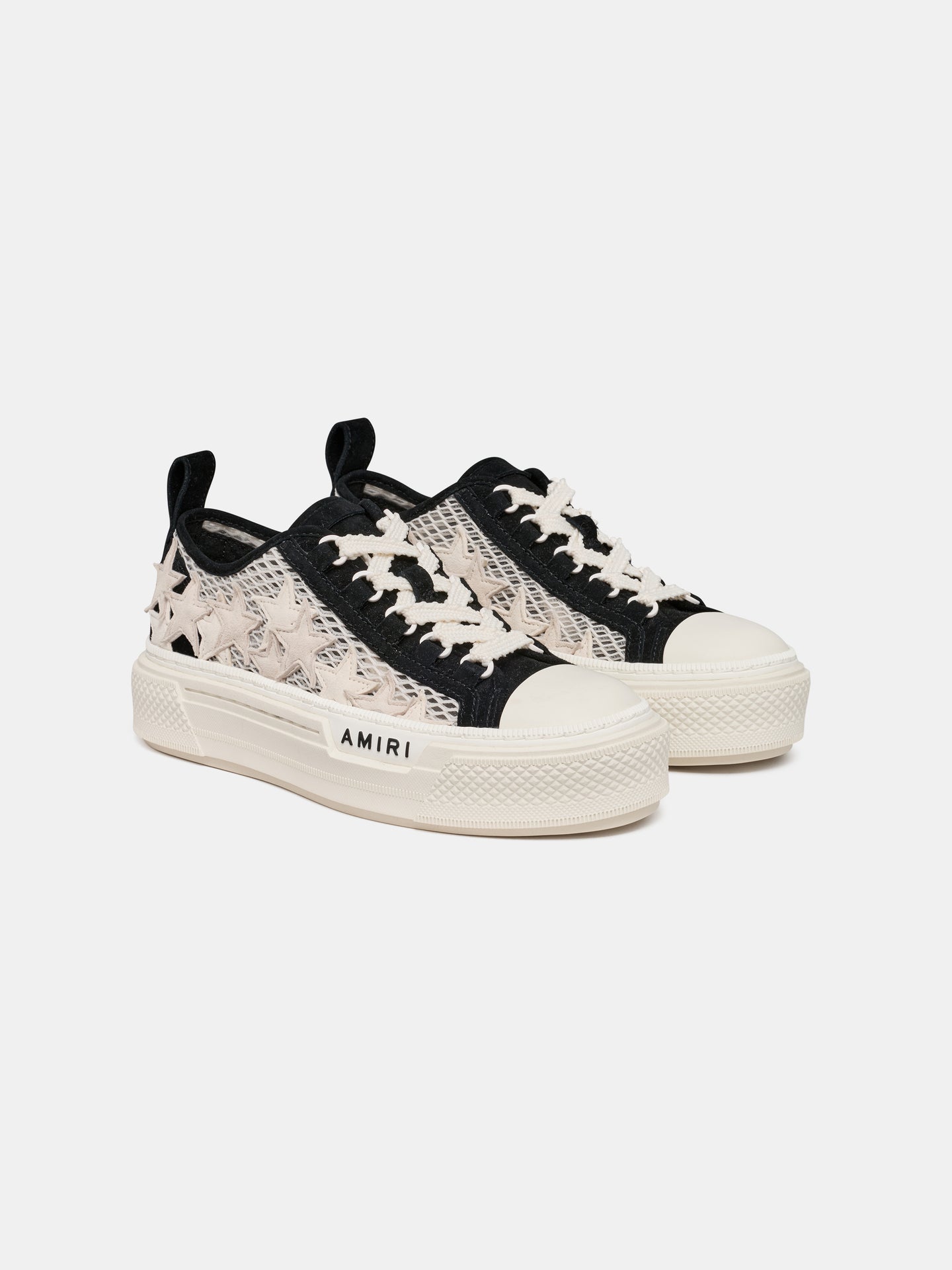 MUJER - ZAPATILLAS MESH STARS COURT BAJAS PARA MUJER - Negro