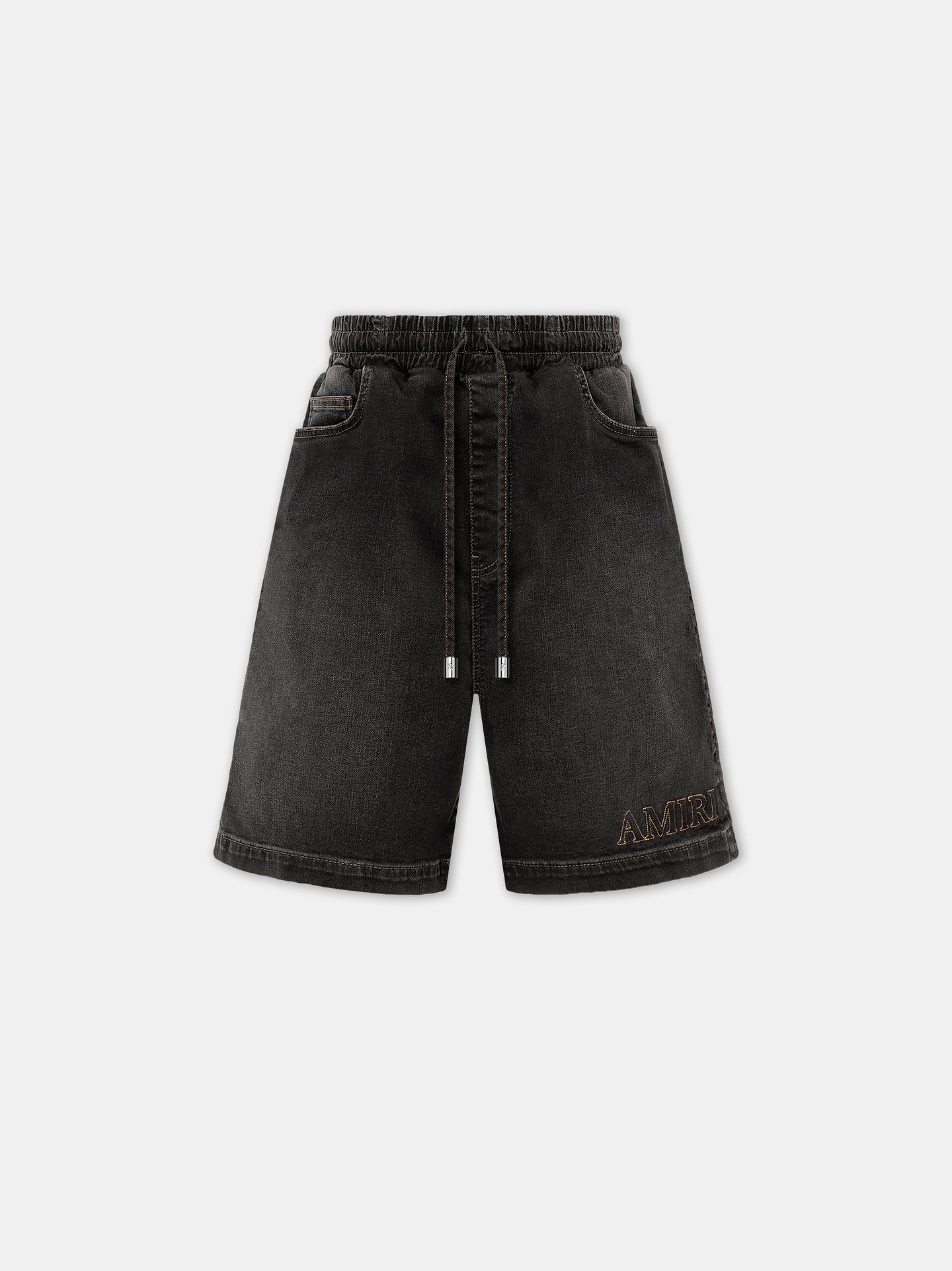 PANTALÓN CORTO 5 BOLSILLOS 3D AMIRI - Negro Vintage