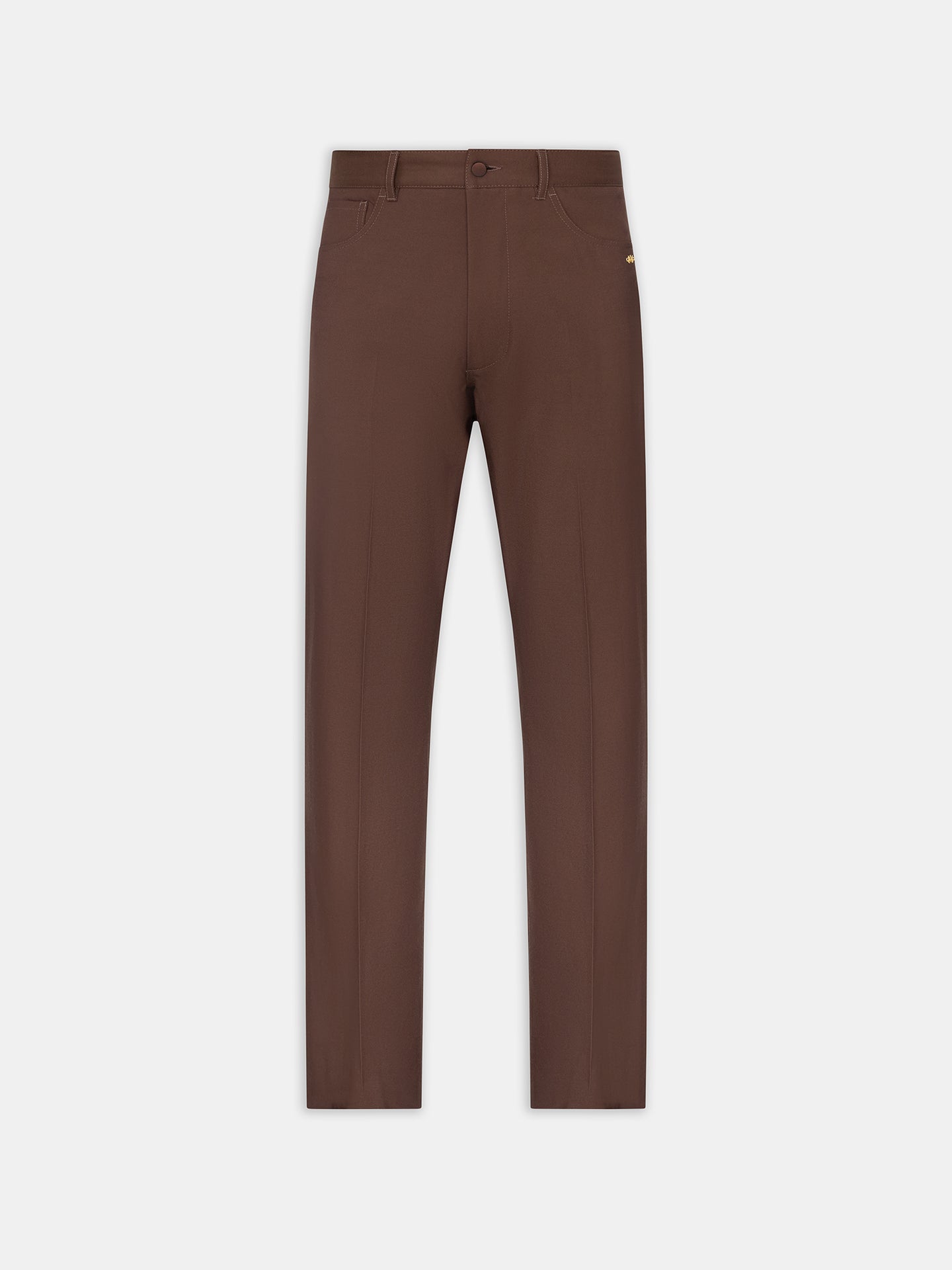 PANTALÓN BOOT CUT - MARRÓN OSCURO
