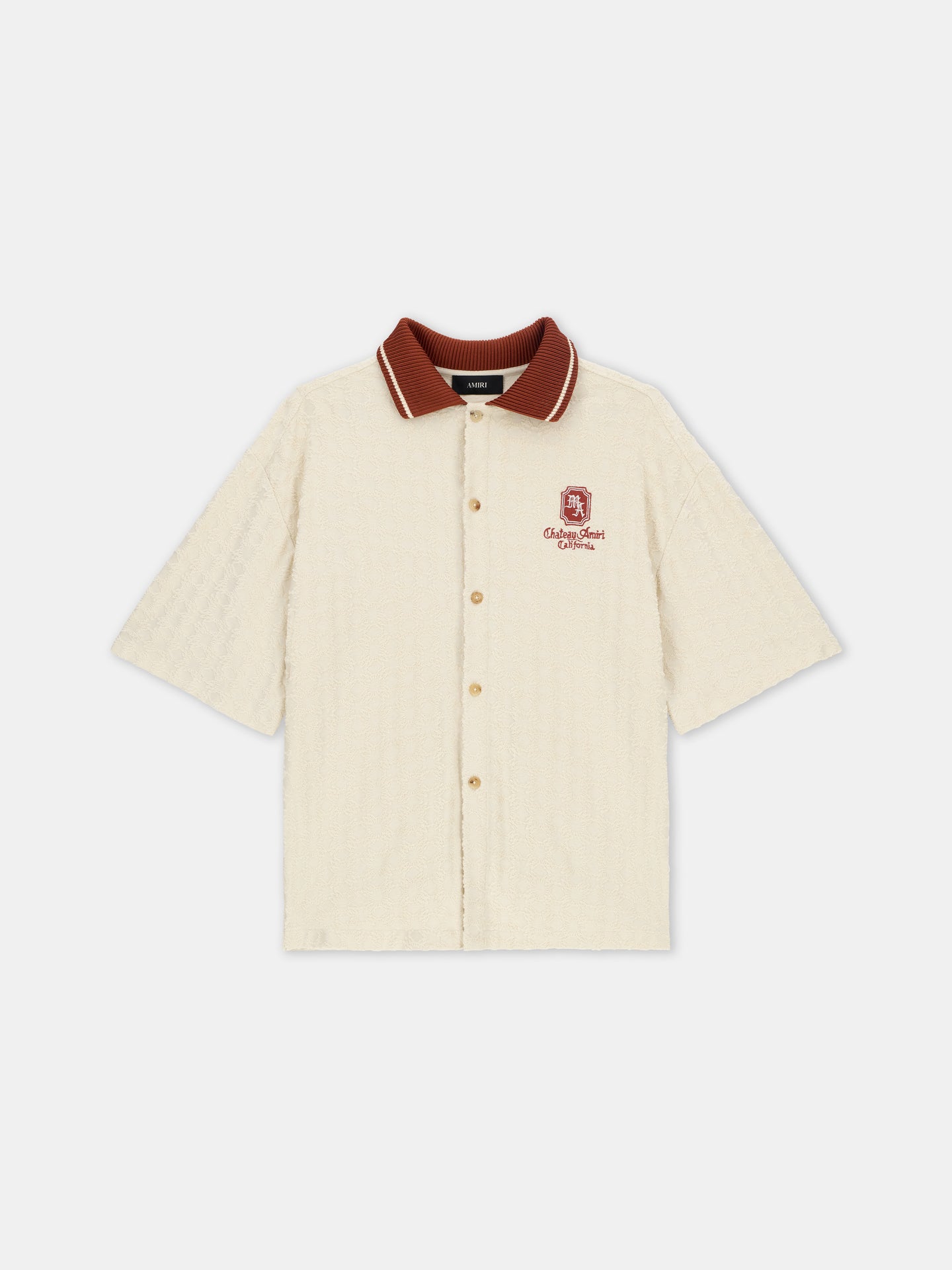 CAMISA MA CHATEAU DE CORTES AMPLIO - Alabastro