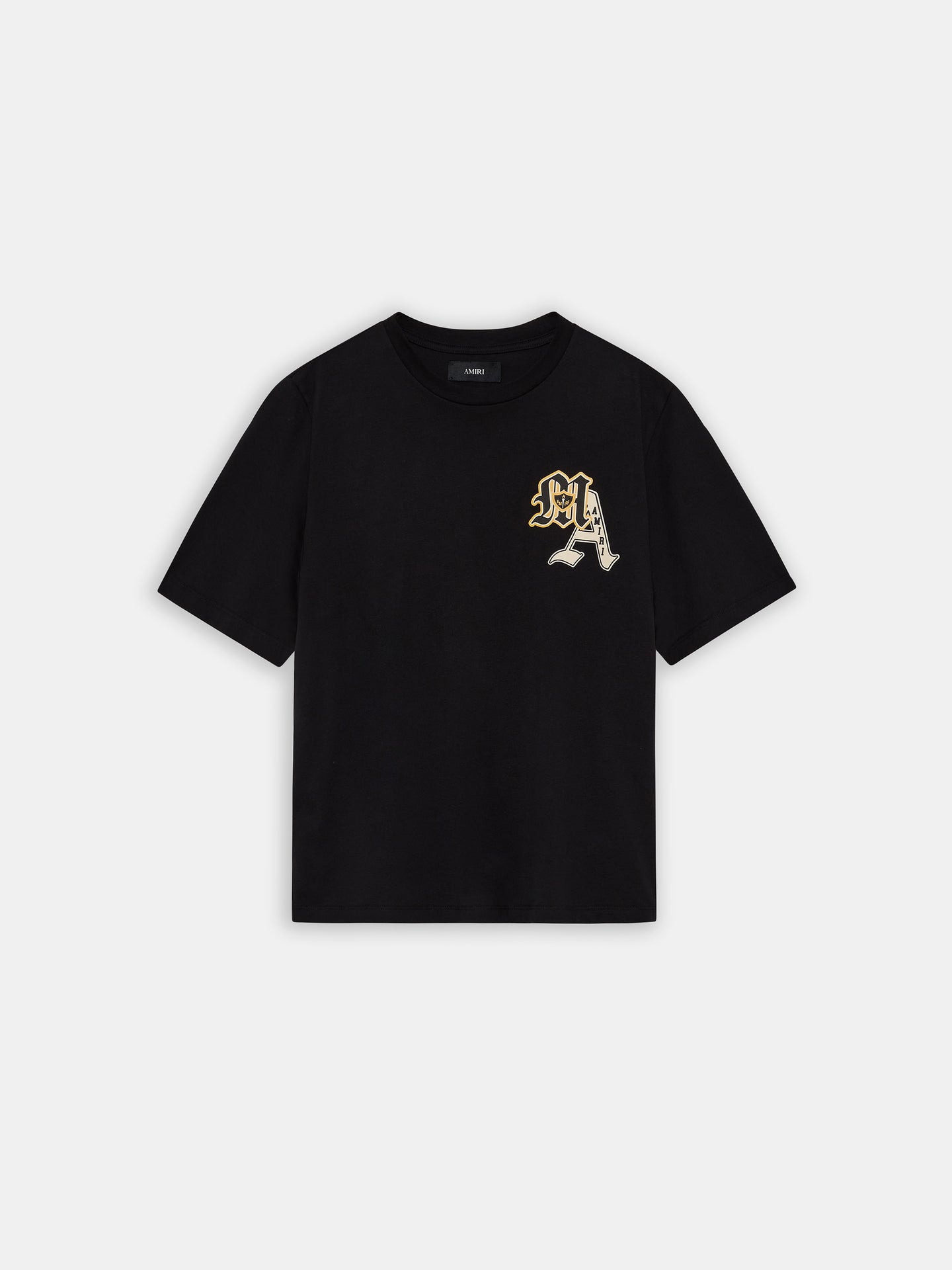 CAMISETA CON PATCH DE VARSITY - Negro