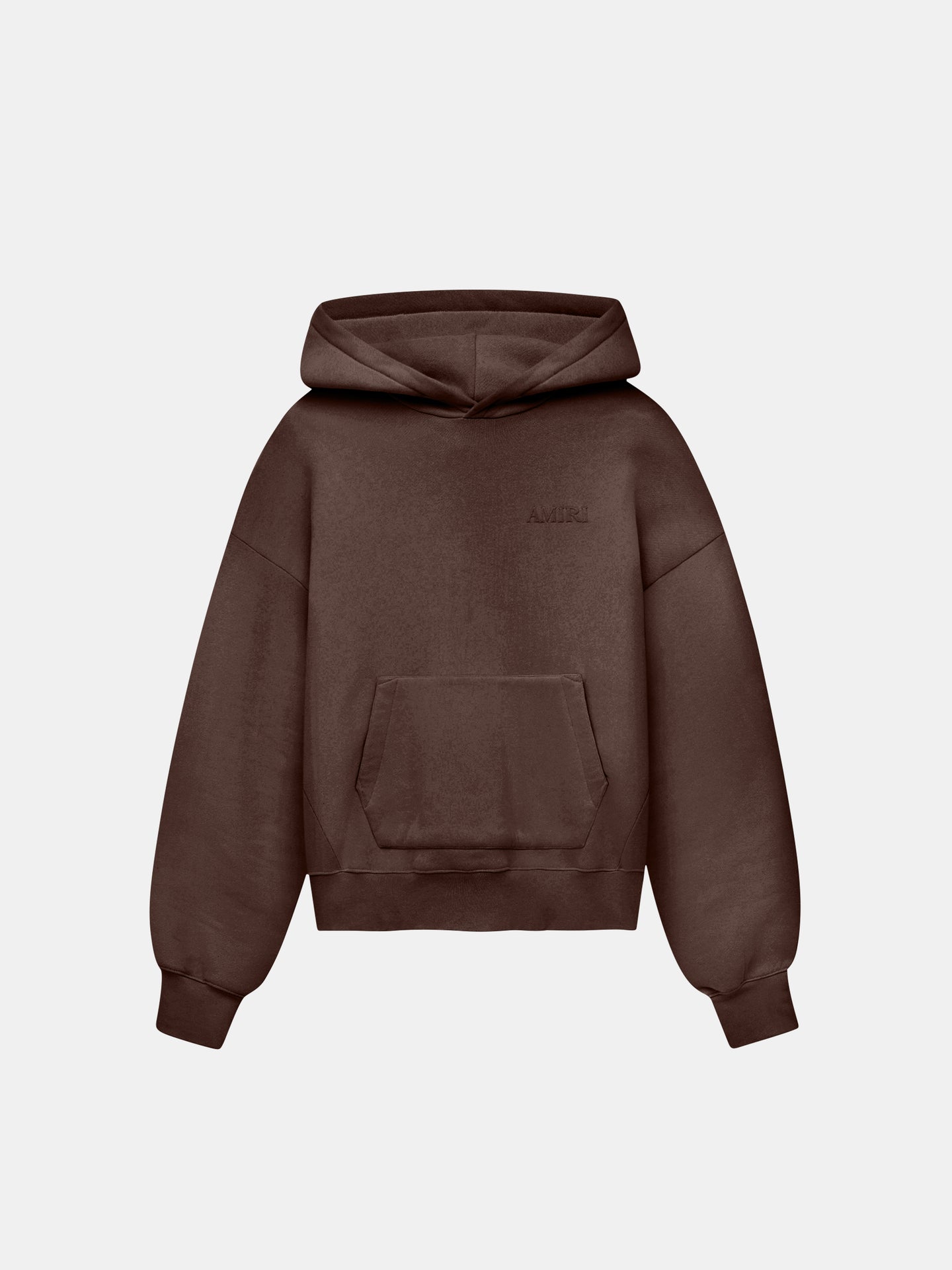 AMIRI OVERSIZED HOODIE - MARRÓN NUTRIA