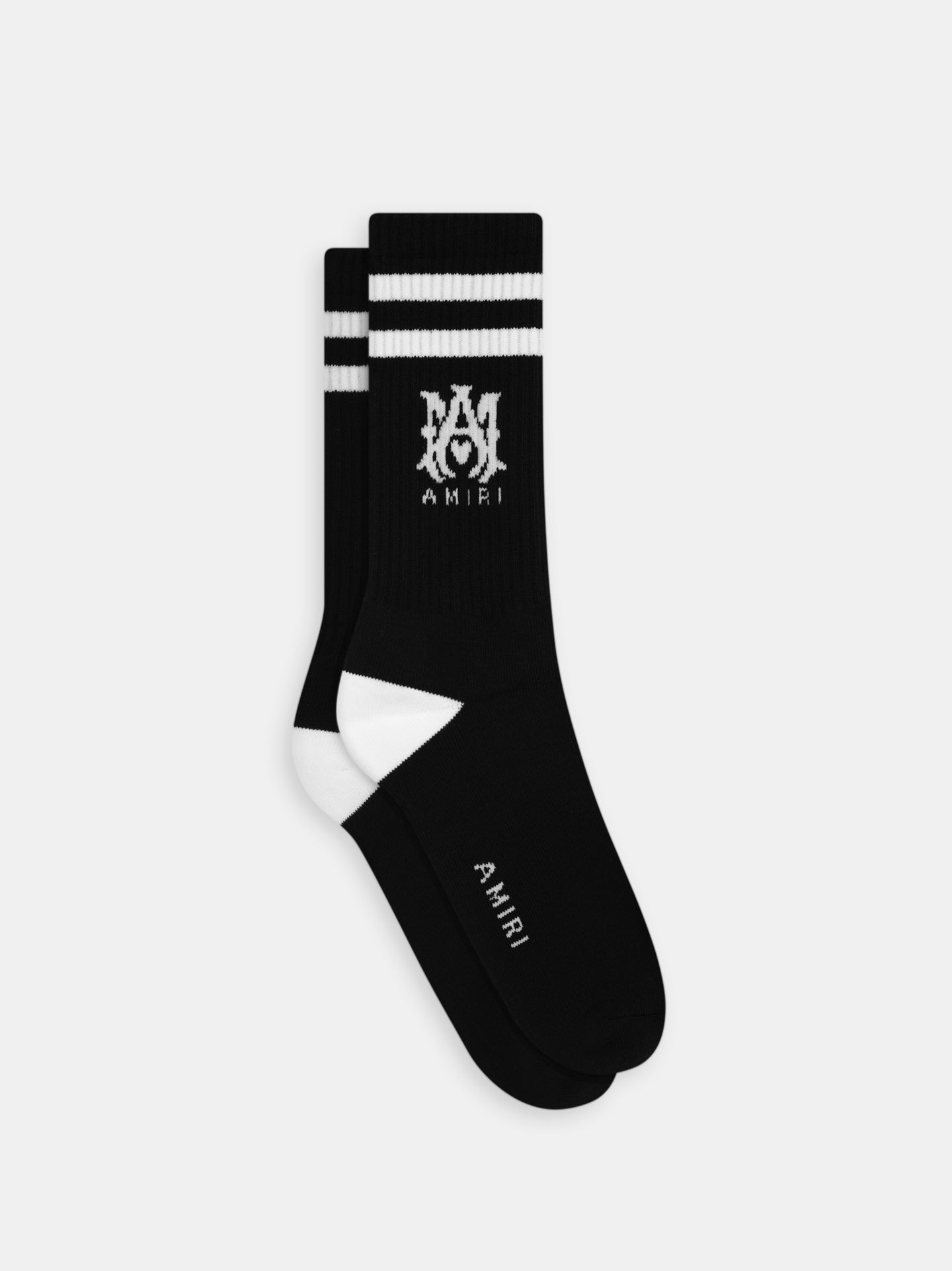 CALCETINES MA CORE LOGO - Negro Blanco