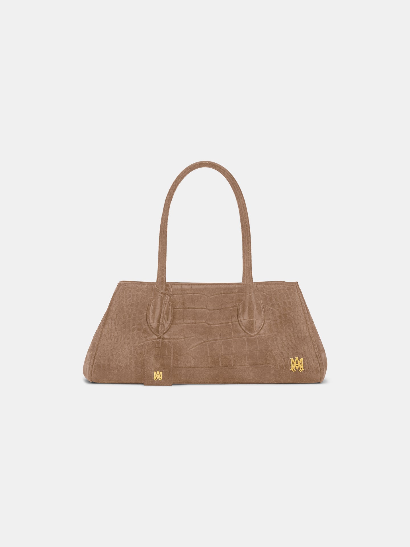 MUJER - HOMBRO SUEDE CROC MIEL 40 PARA MUJER - Marrón Oscuro