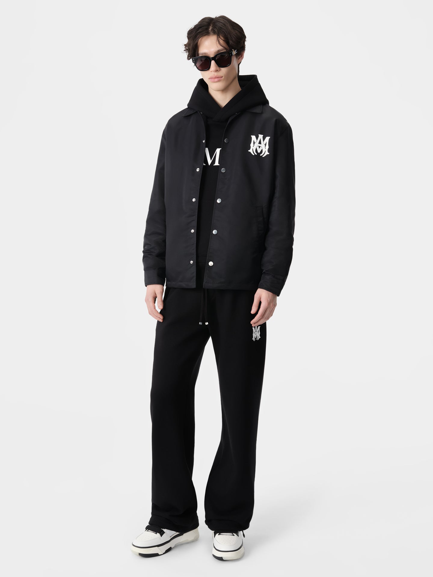 CHAQUETA MA COACH - Negro