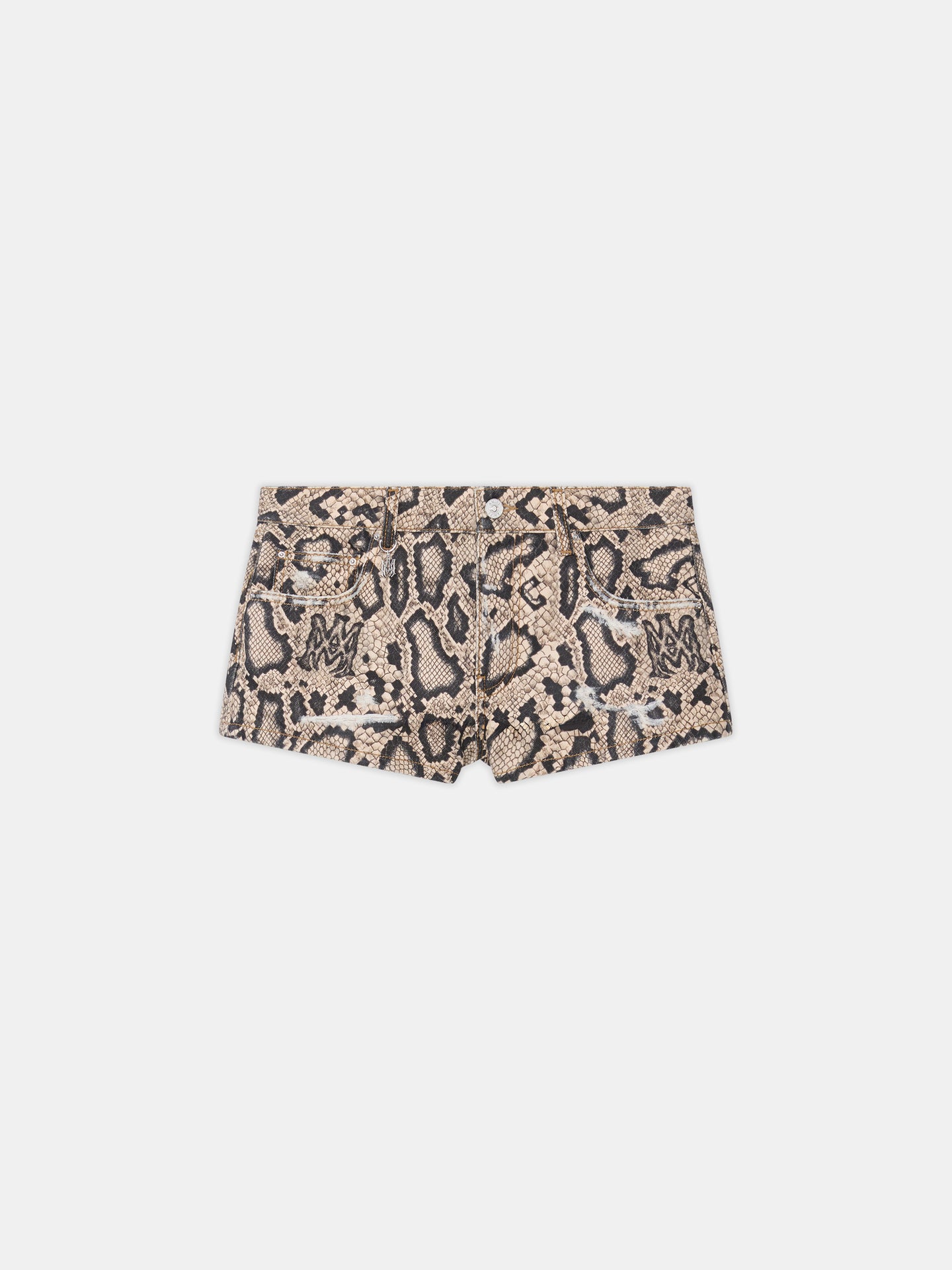 MUJER - PANTALÓN CORTO DE DENIM SNAKE - Multicolor