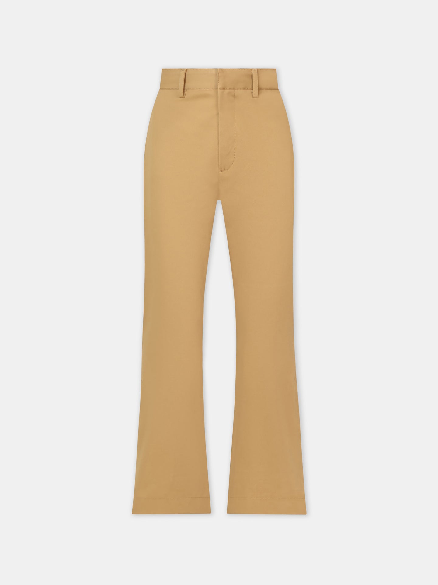 PANTALÓN CHINO KICK FLARE - TINTA SEPIA