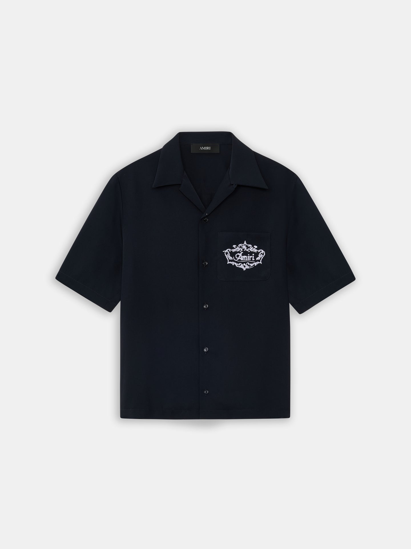 CHATEAU CREST CAMP SHIRT - Negro
