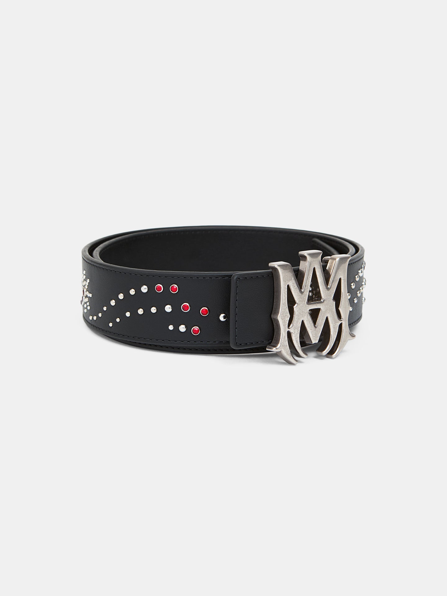 CINTURÓN MA STUD 4 CM - Negro