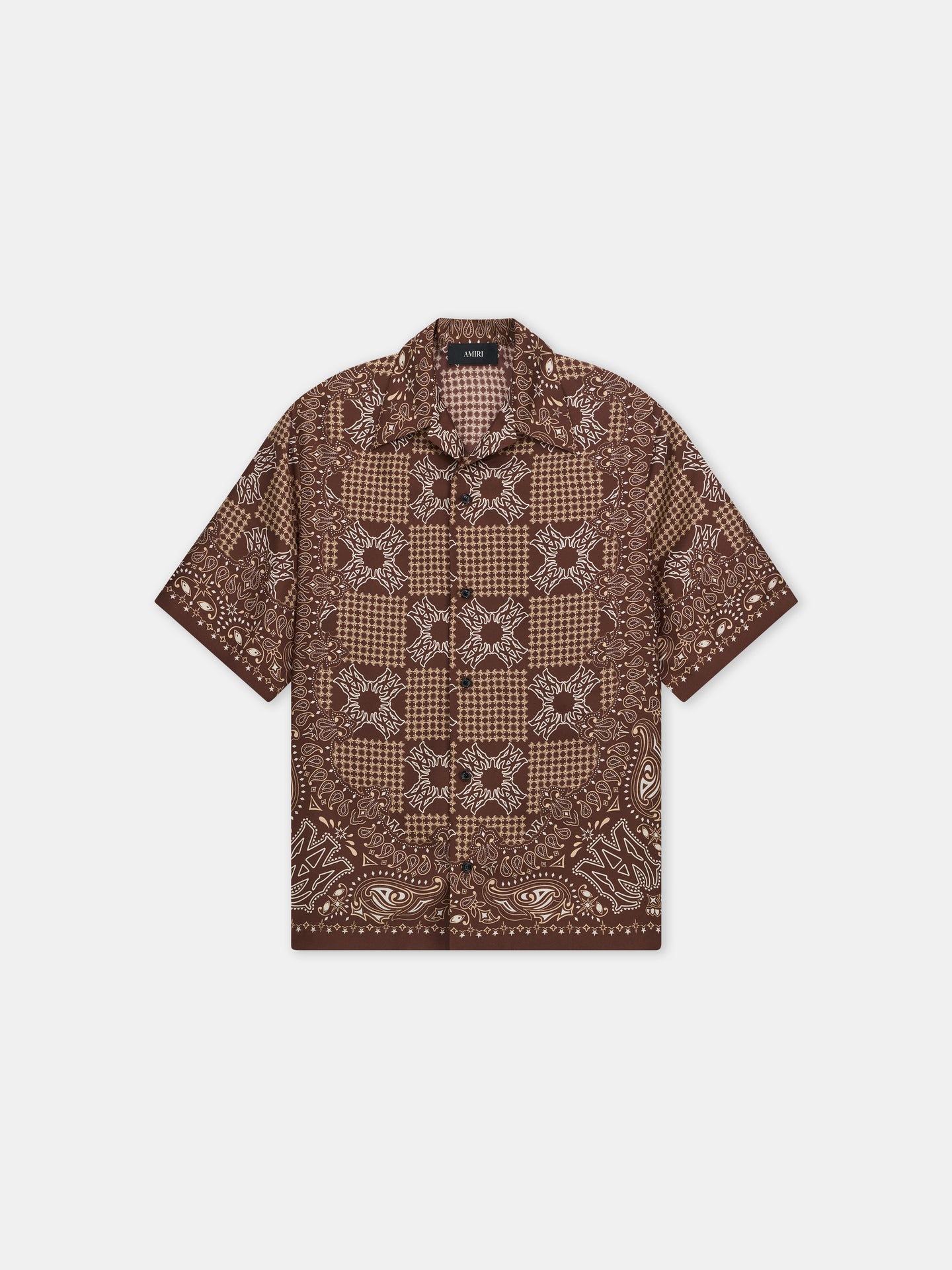 CAMISA MA CHECK CAMP - Tabaco