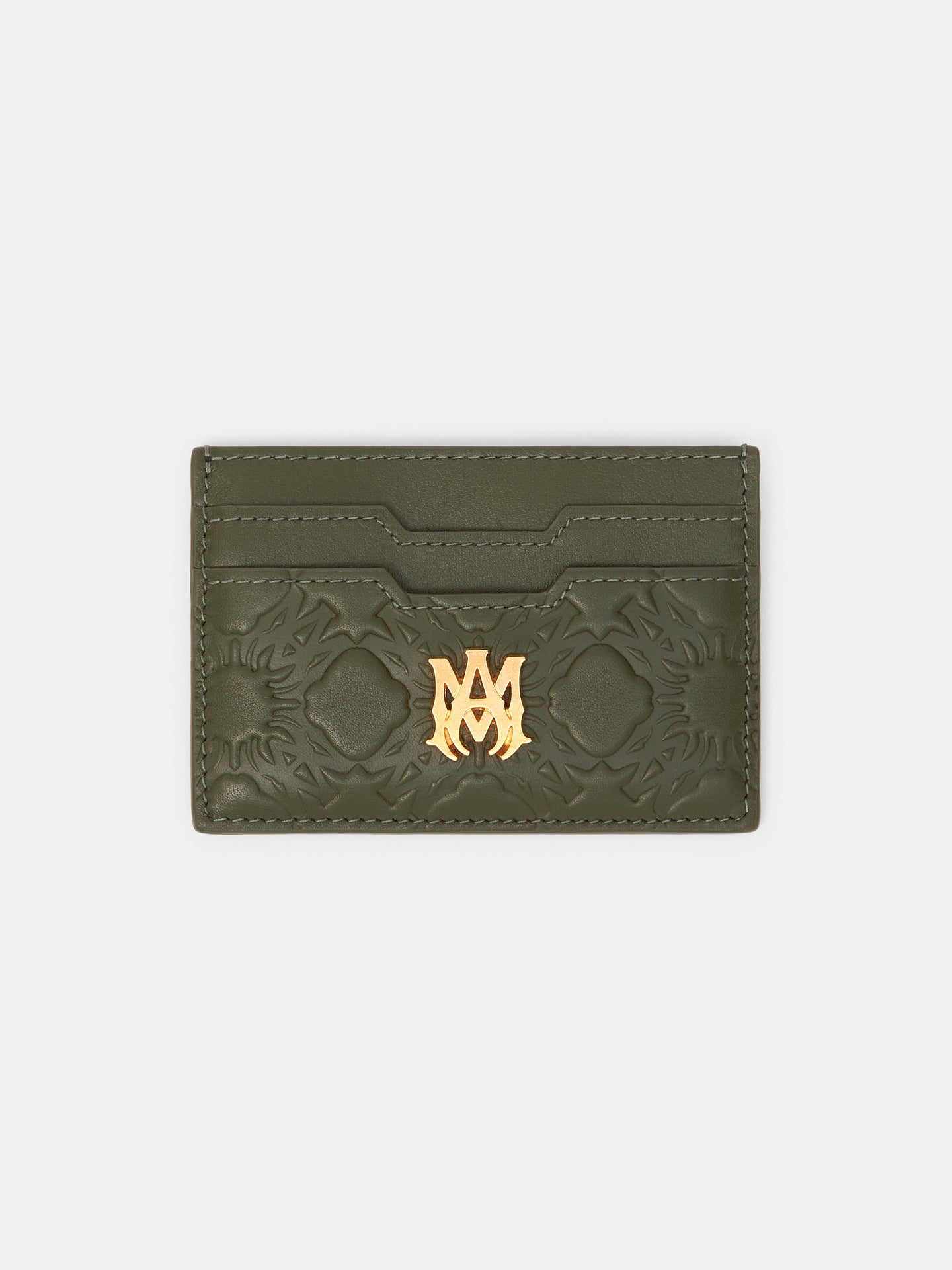 PORTA TARJETAS DE CUERO MA QUAD – Sage Oscuro PORTA TARJETAS DE CUERO MA QUAD - Sage Oscuro