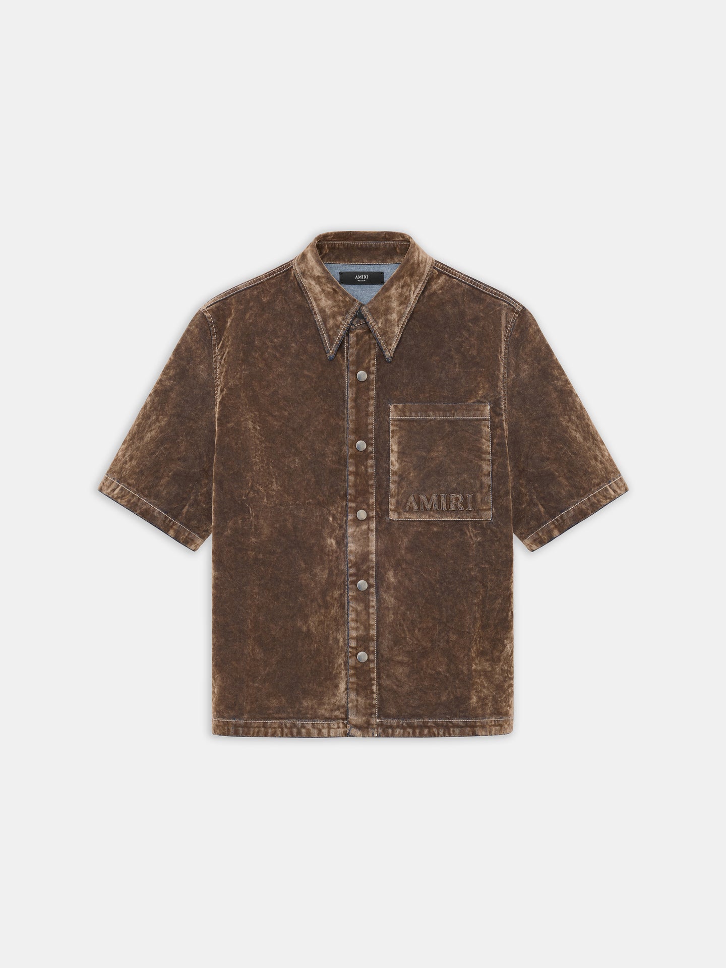 CAMISA CAMP DE VELCUTO - MARRÓN