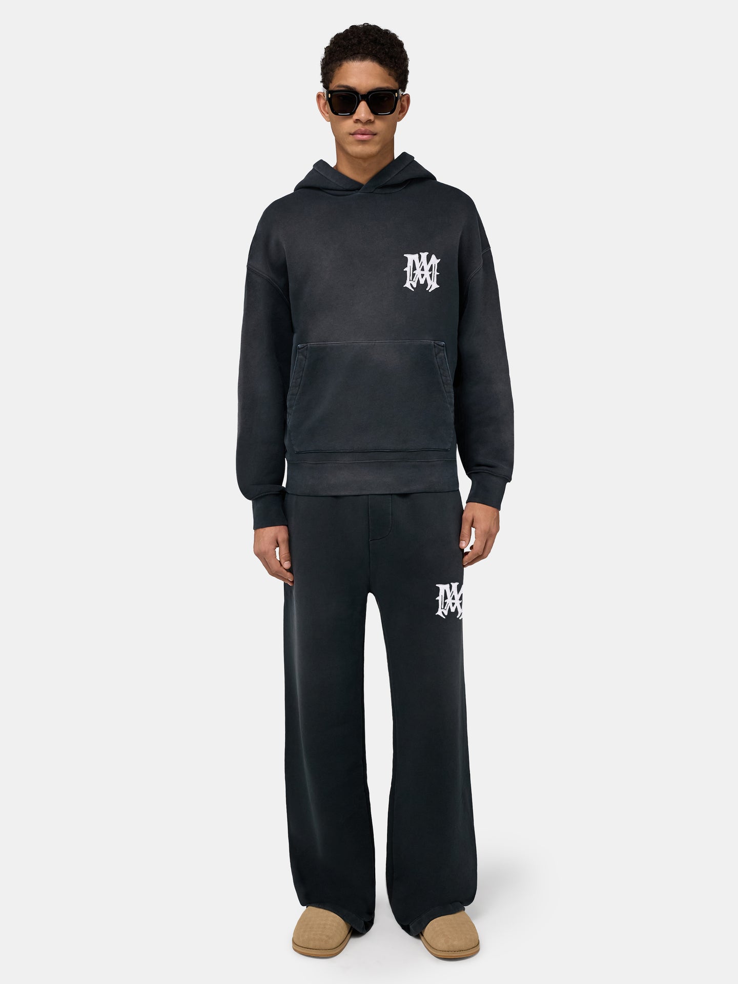 PANTALÓN DE ENTREPIERNA AMIRI HOLLYWOOD - Negro