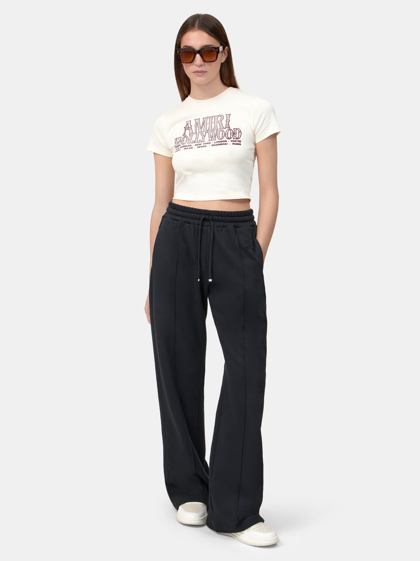 MUJER - CAMISETA AMIRI HOLLYWOOD BABY PARA MUJER - Lino