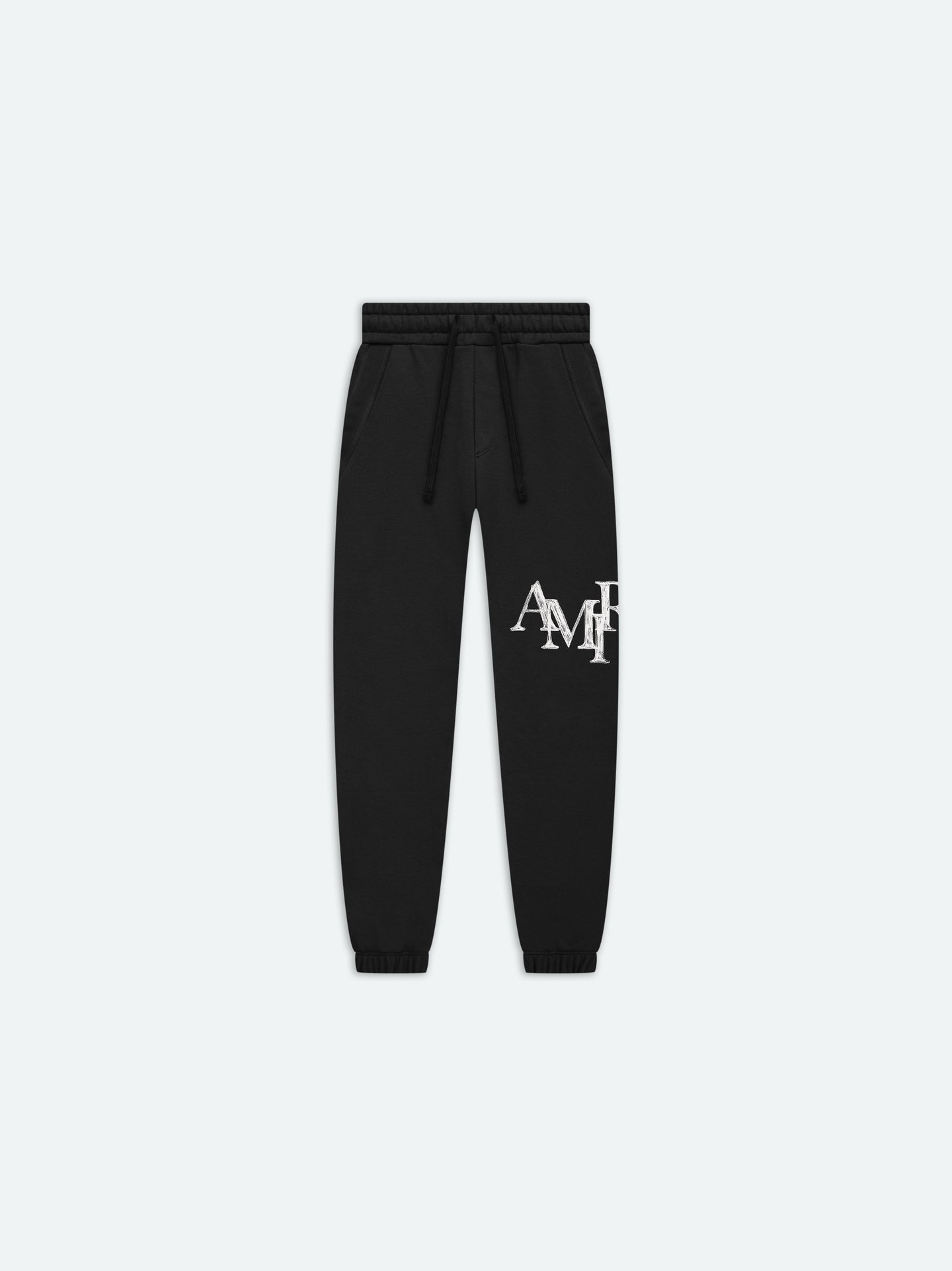 NIÑOS – PANTALÓN DE CÁMISAS AMIRI SCRIBBLE DESFASADO – Negro NIÑOS - PANTALÓN DE CÁMISAS AMIRI SCRIBBLE DESFASADO - Negro