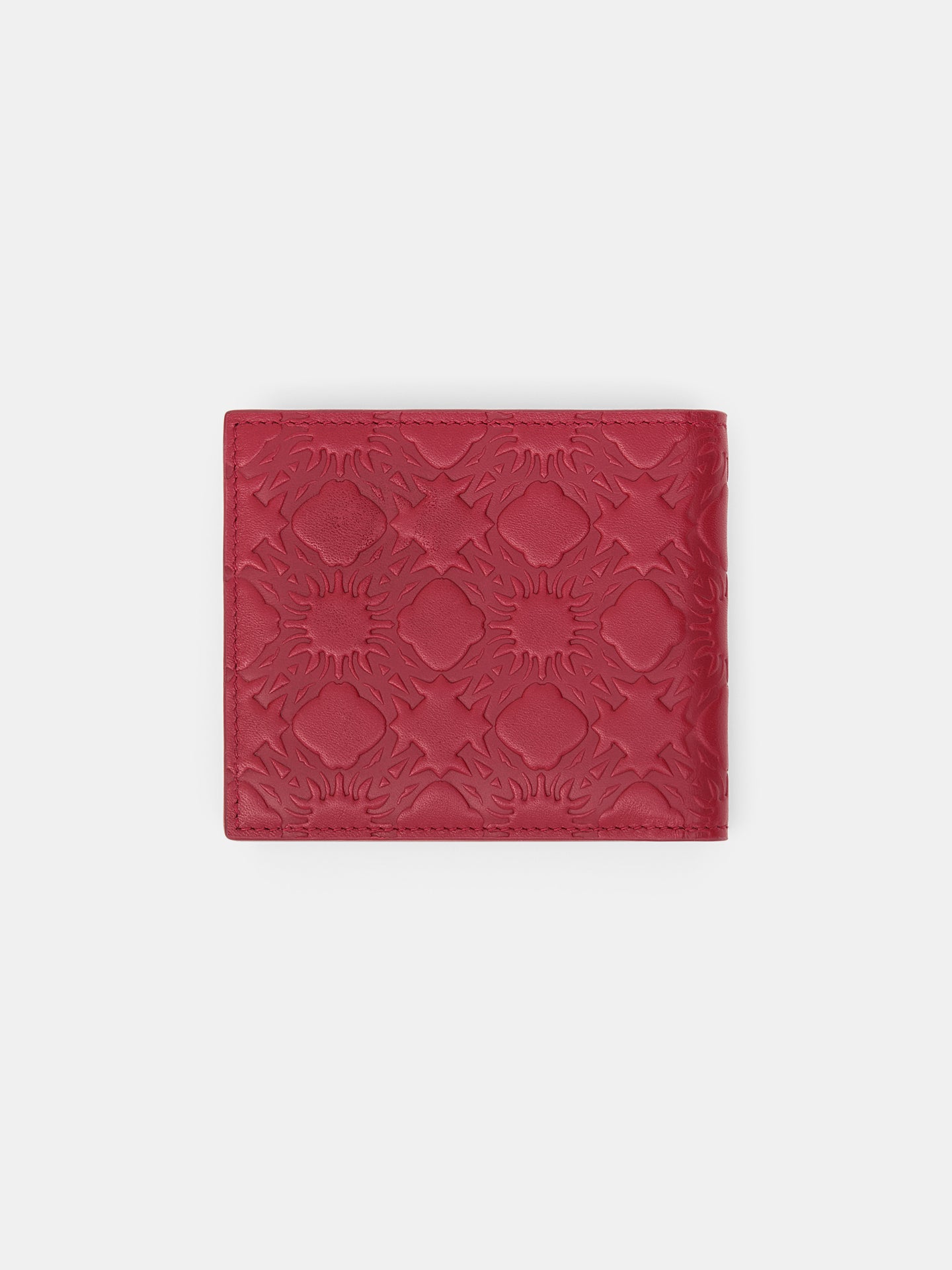 MA QUAD LEATHER BIFOLD - Rojo Rosa