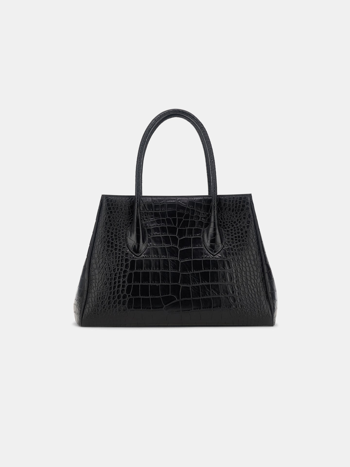 MUJER - BOLSO TOTE EMBOSADO CROCO HONEY 40 PARA MUJER - Negro