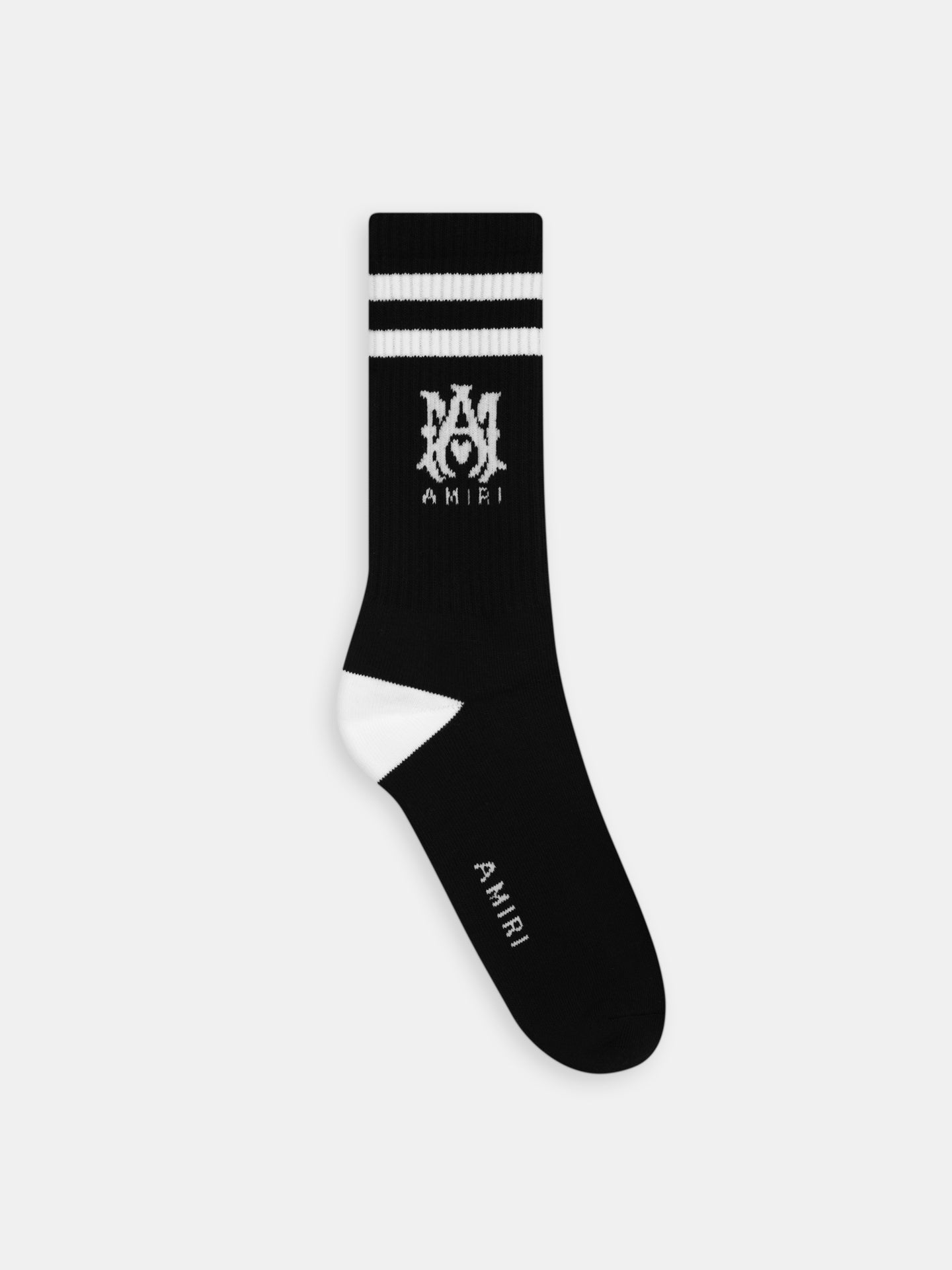 CALCETINES MA CORE LOGO - Negro Blanco