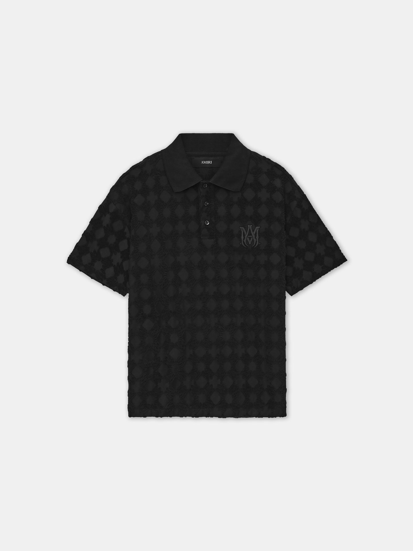 POLO DE TOALLA MA QUAD - Negro
