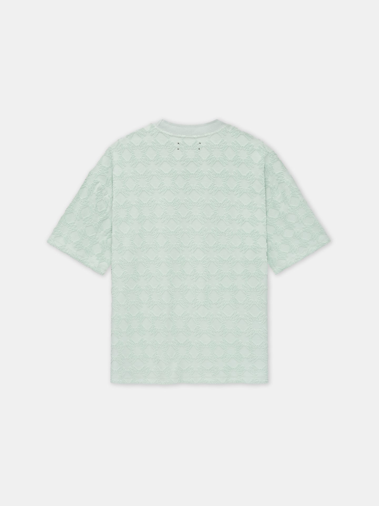 CAMISETA MA QUAD TOWELING OVERSIZED - Mint Pálido