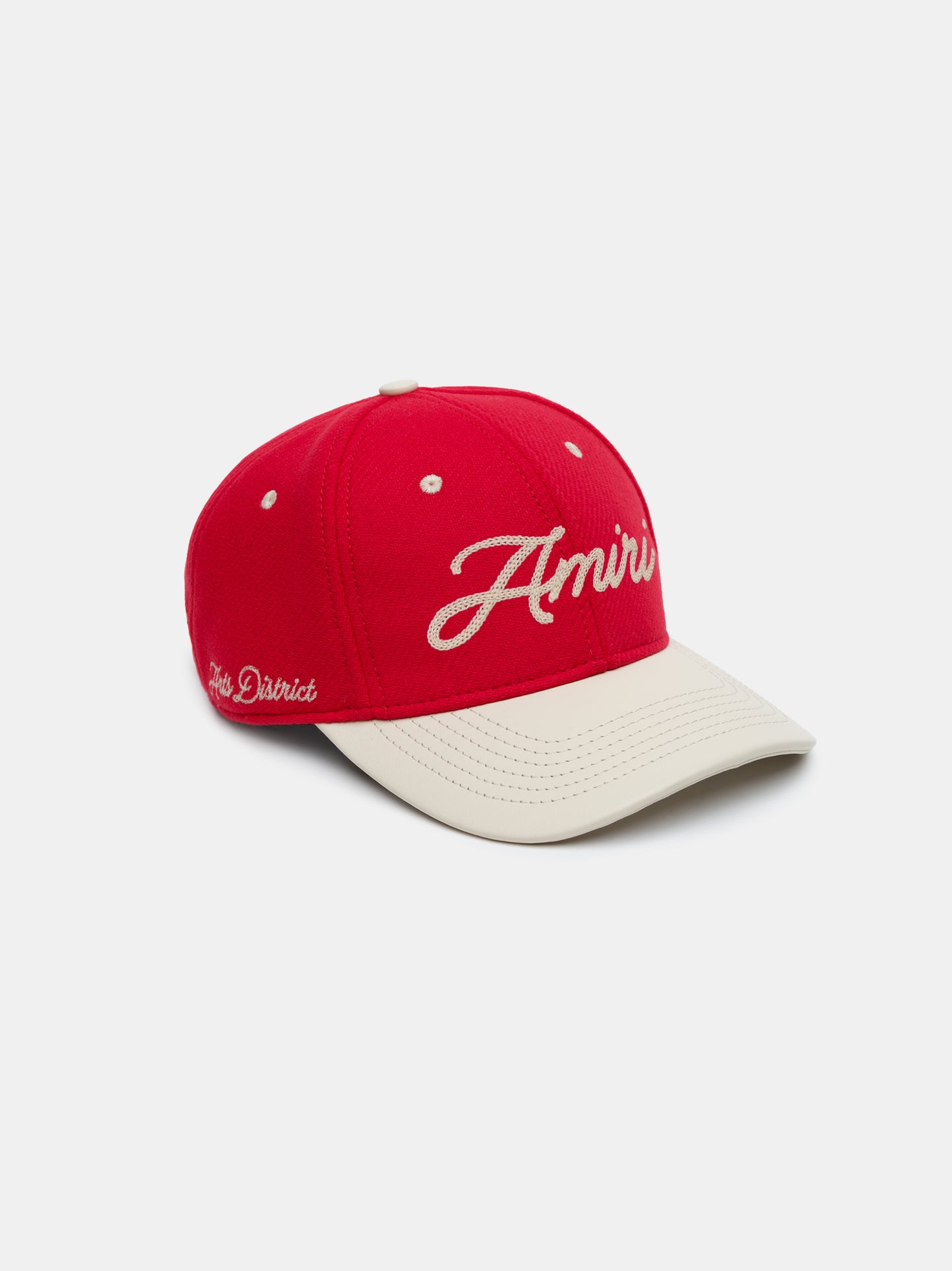 GORRA AMIRI PANTHER TWO TONE - Rojo Profundo
