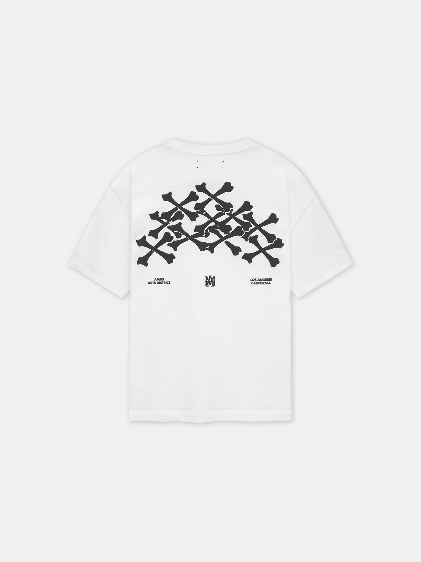 CAMISETA BONES STACKED - Blanco