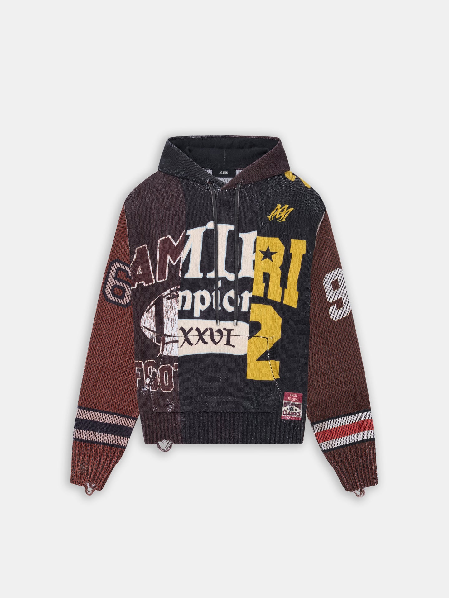 SPLICED HOODIE – Multi SPLICED HOODIE - Multi