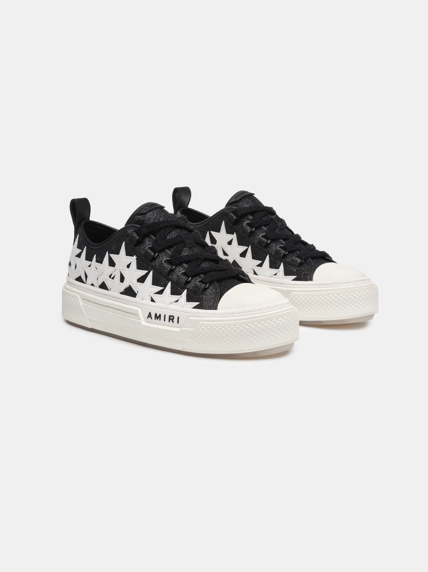 MUJER - ZAPATILLAS GLITTER STARS COURT BAJAS PARA MUJER - Negro