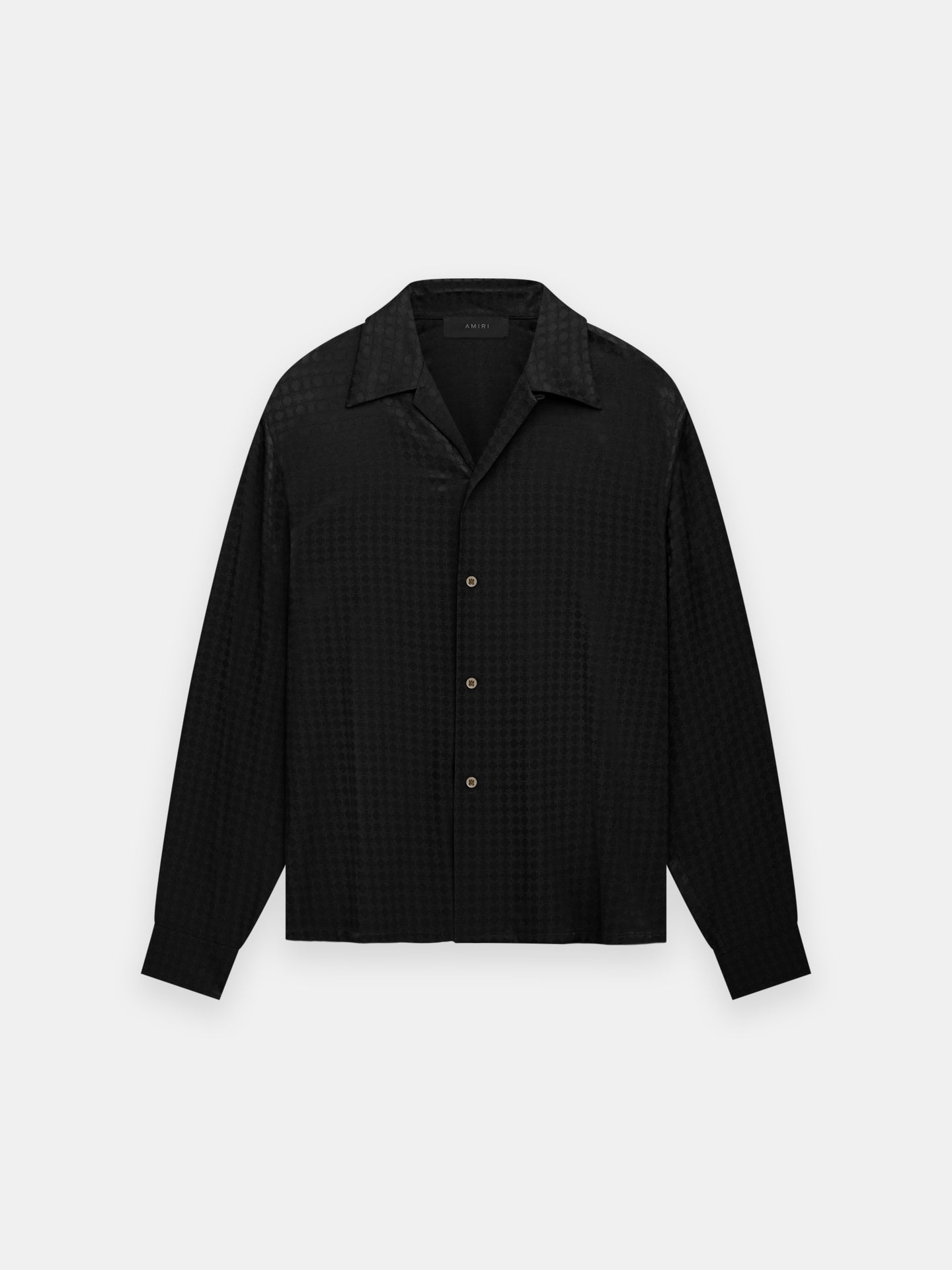 CAMISA DE MANGA LARGA MA QUAD - Negro