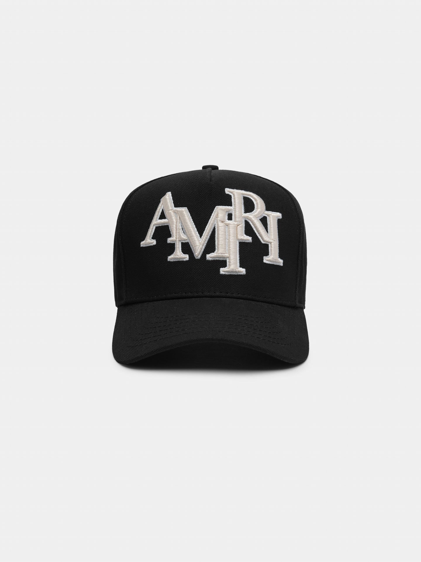 GORRA DE LONA AMIRI EN ESCALONADA - Negro